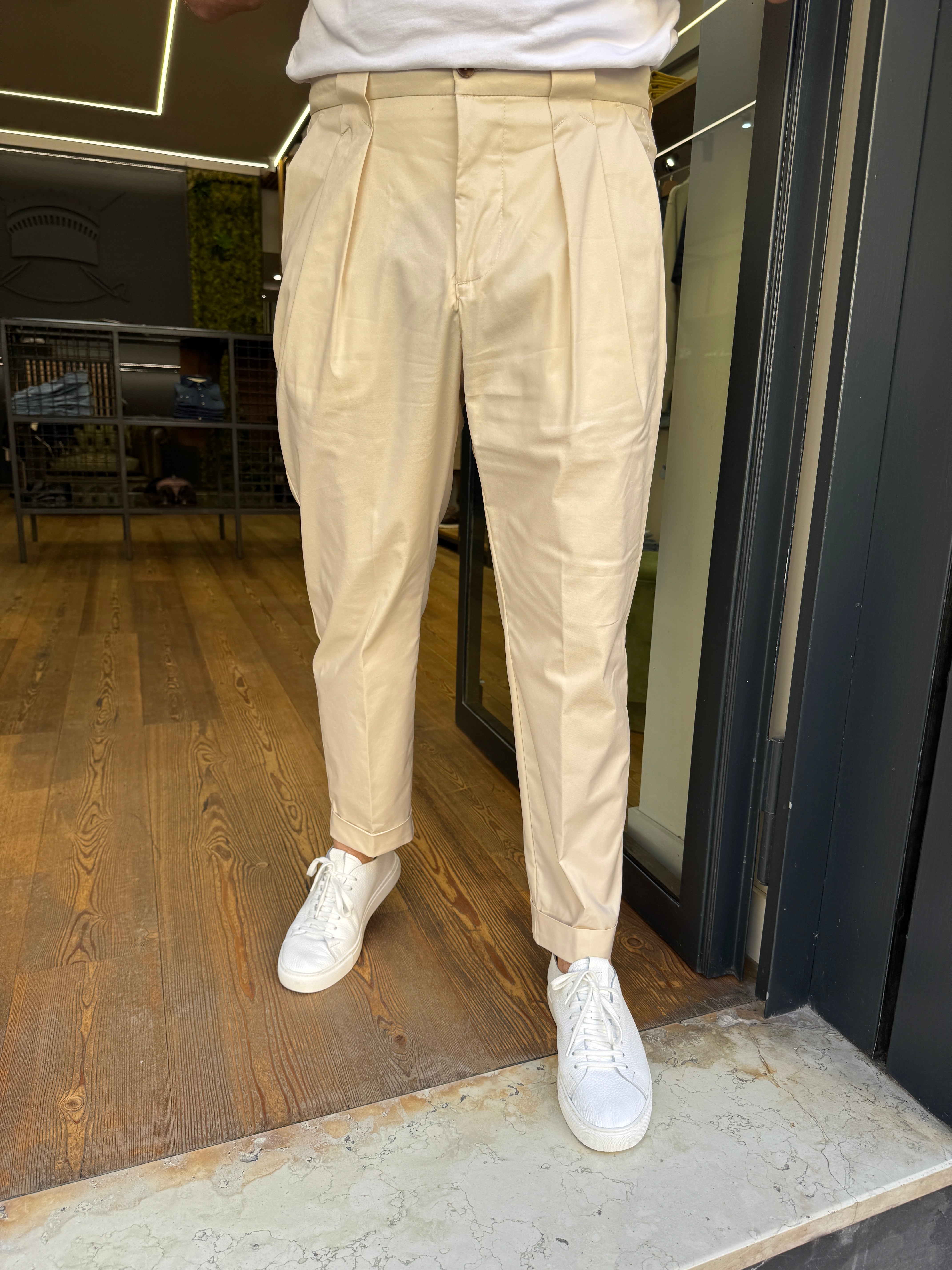 Squad- Riad: Pantalone con pences