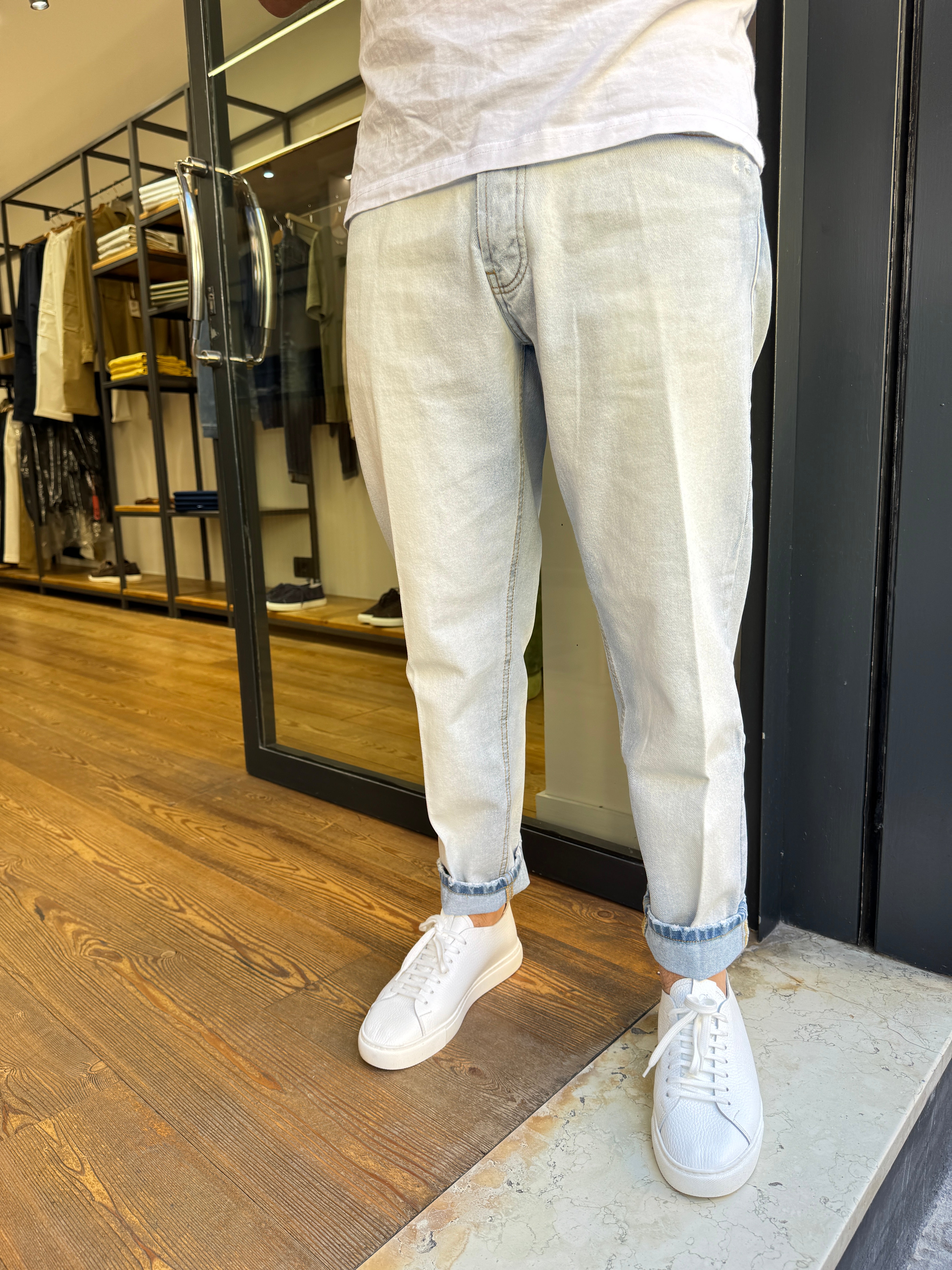 Vandom: CIROT247 BIS-Denim fisso 5 tasche