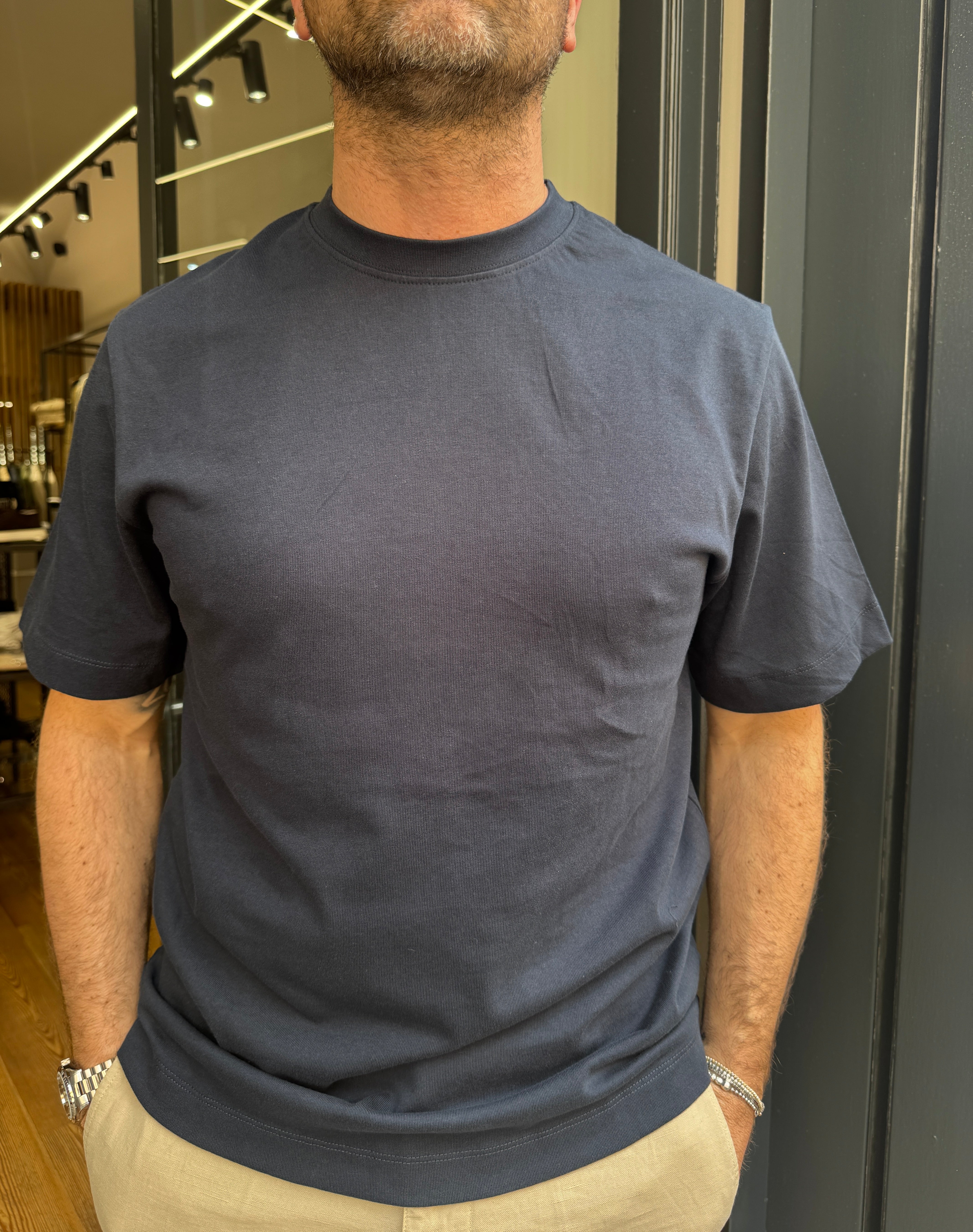 Trez: Tidy- T-shirt in Cotone Oversized Girocollo