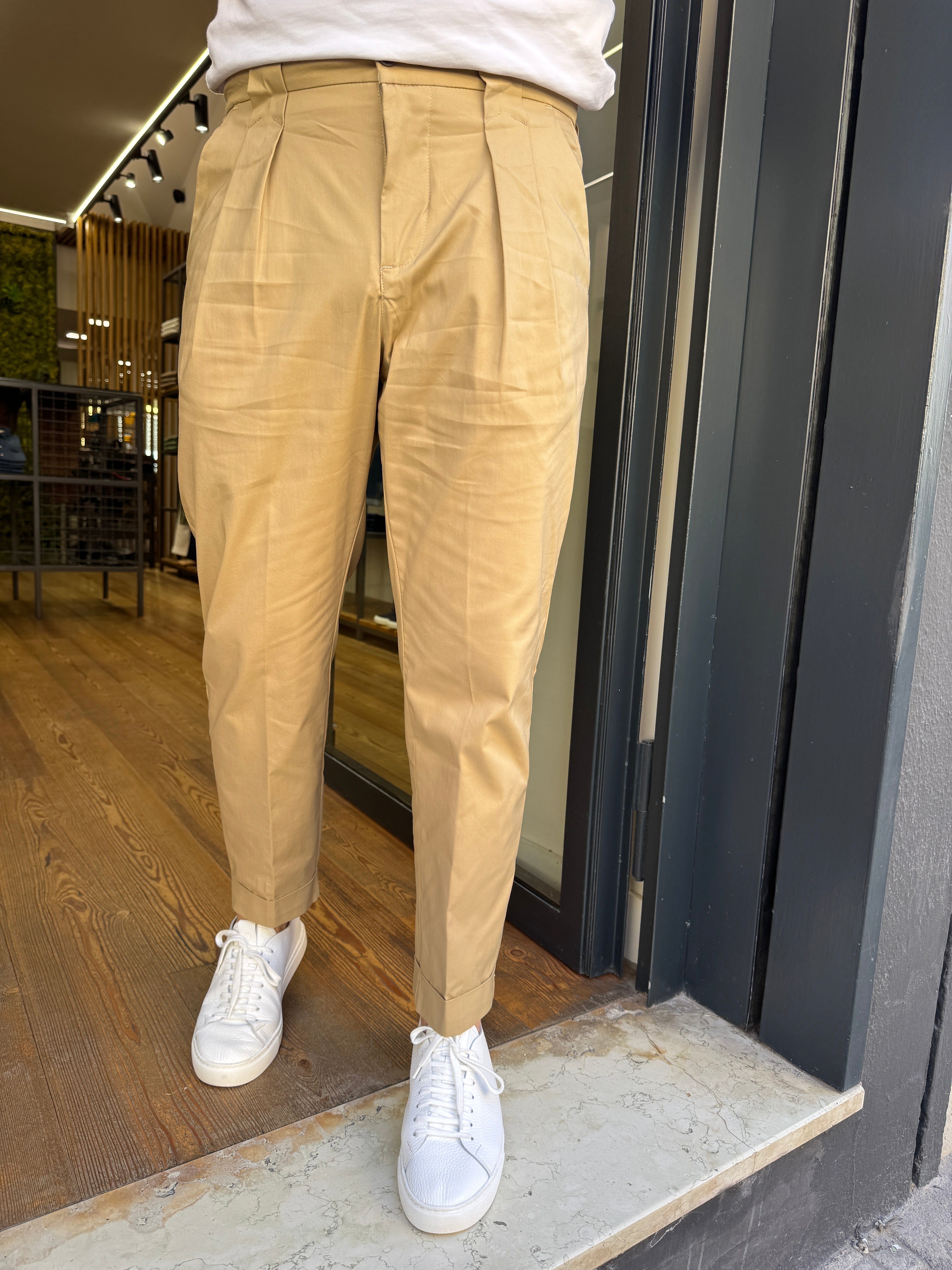 Squad- Riad: Pantalone con pences