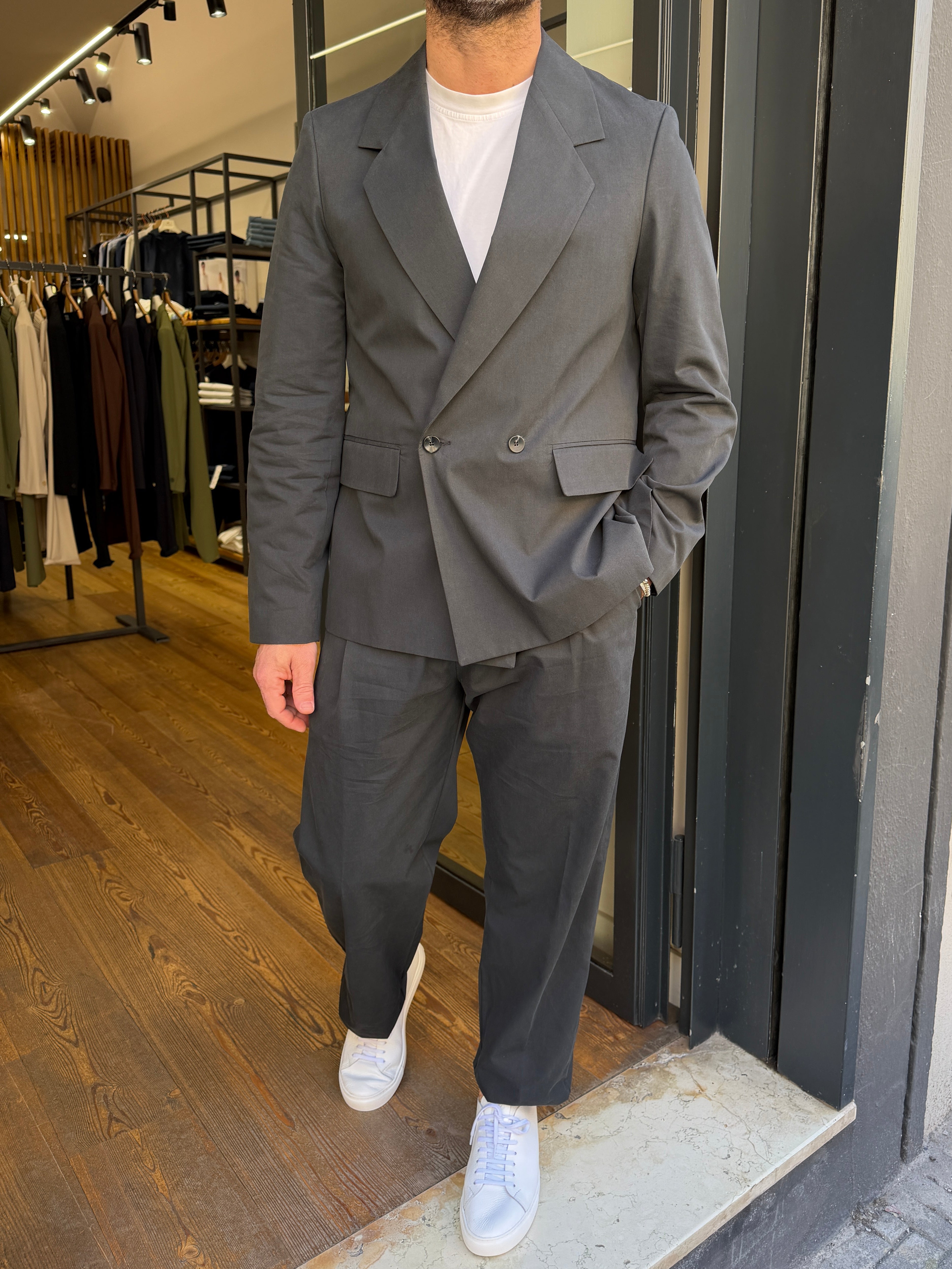 Alta: Canoa- Abito d/petto in cotone