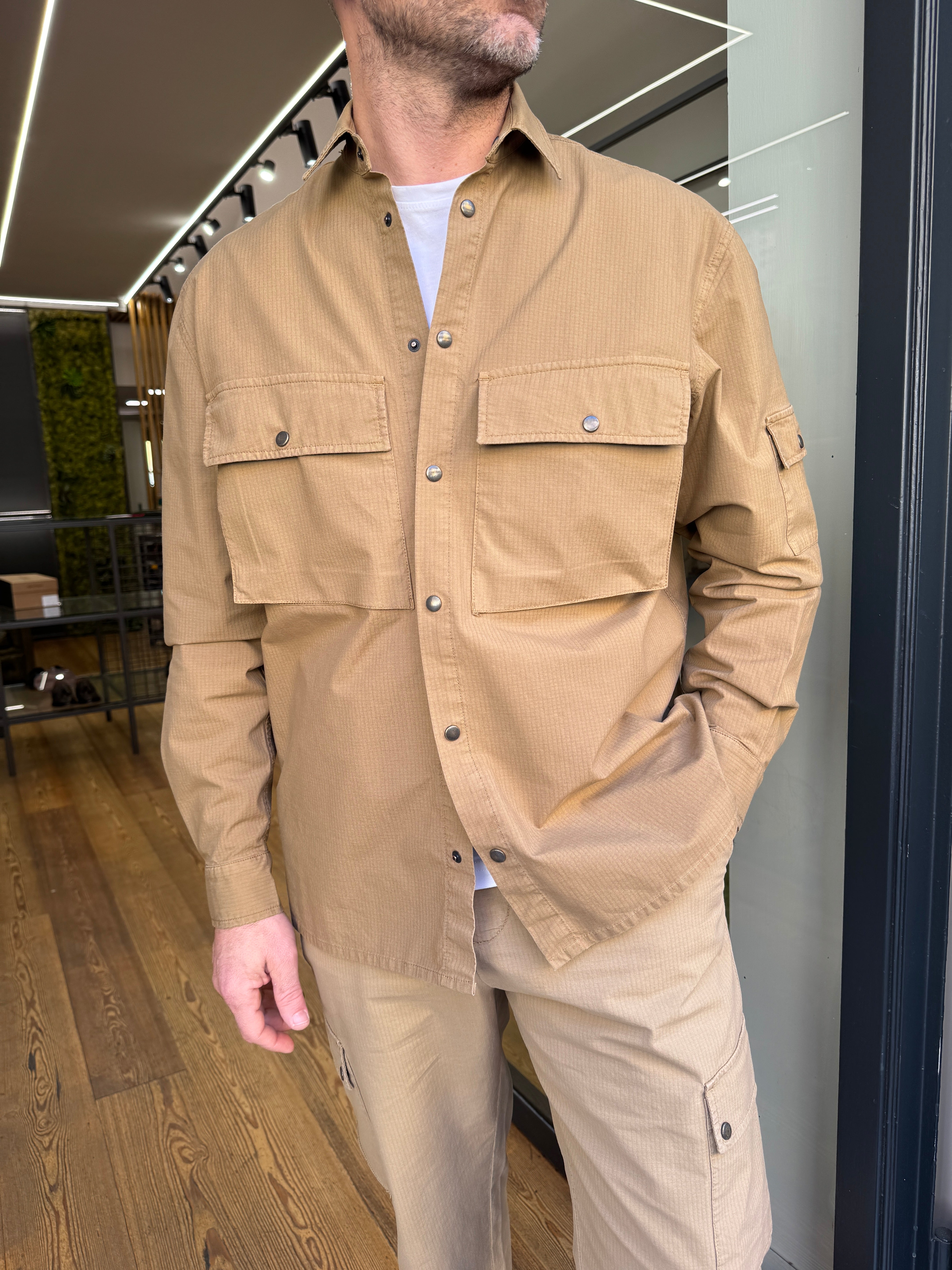 Telacruda: Army- Over shirt japan