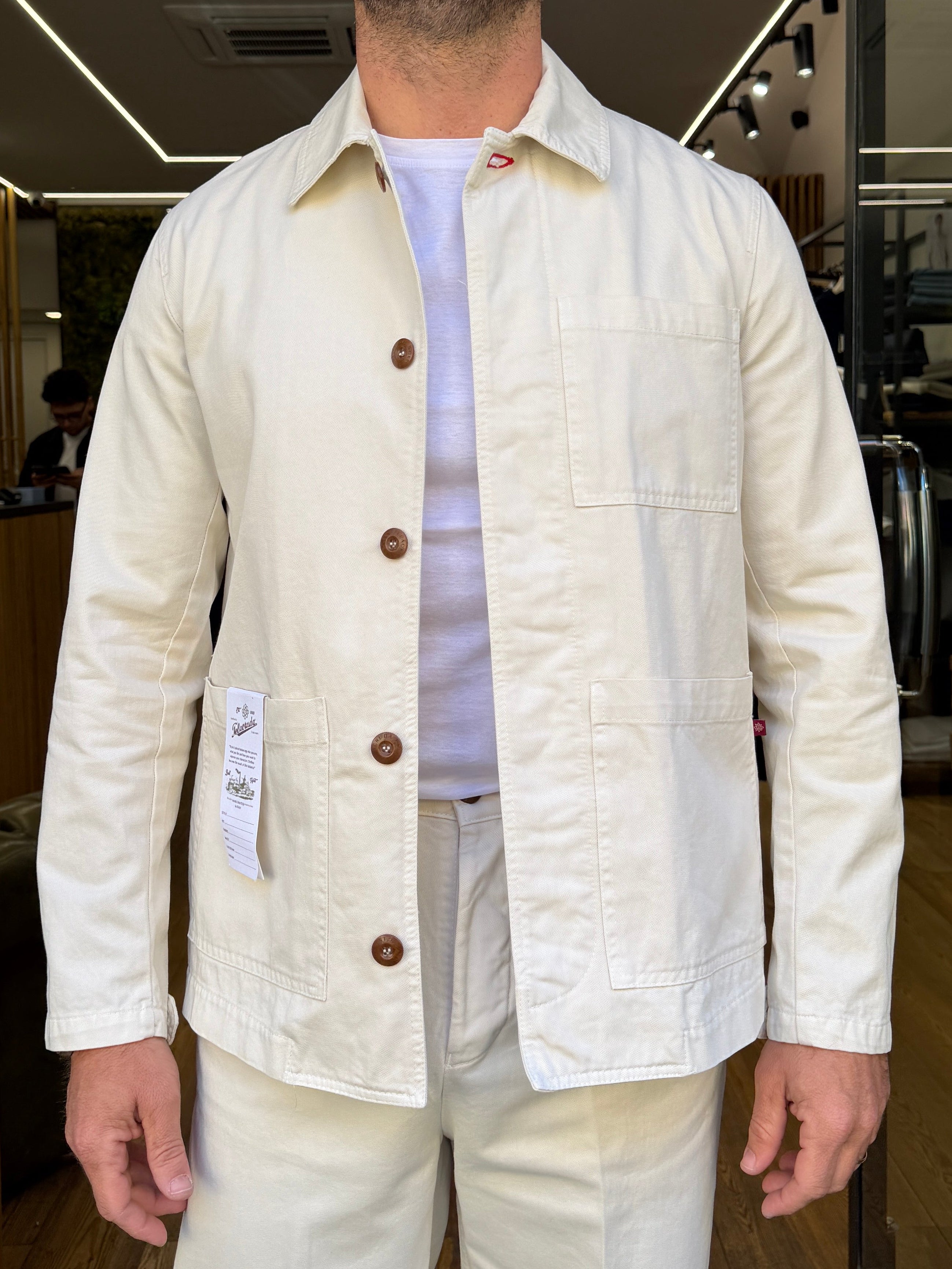 TELACRUDA: CHORE COAT - Giacca Jeans Overfit