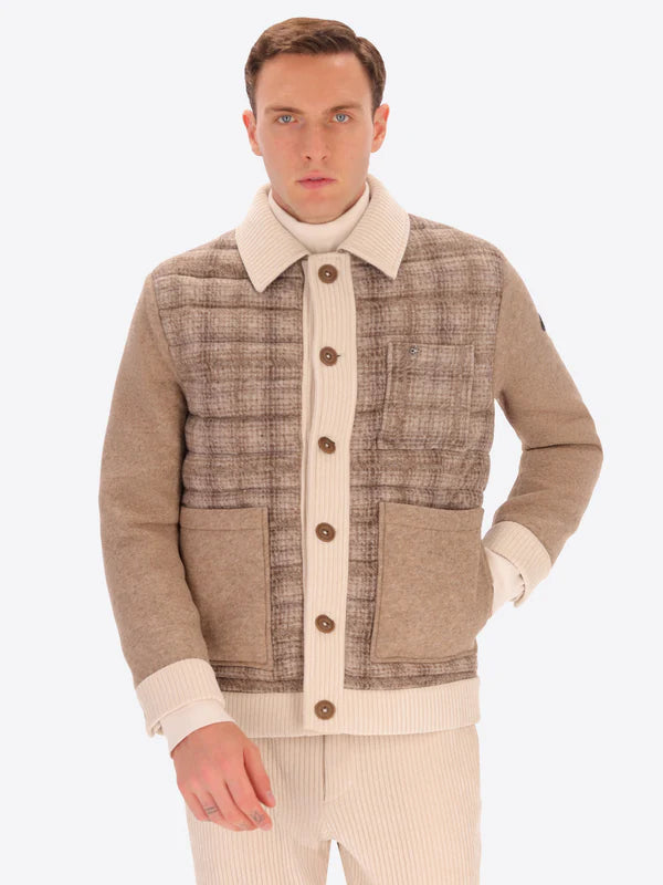 Distretto12: Giubbotto Aviatore Urban Gent In Tessuti Misti