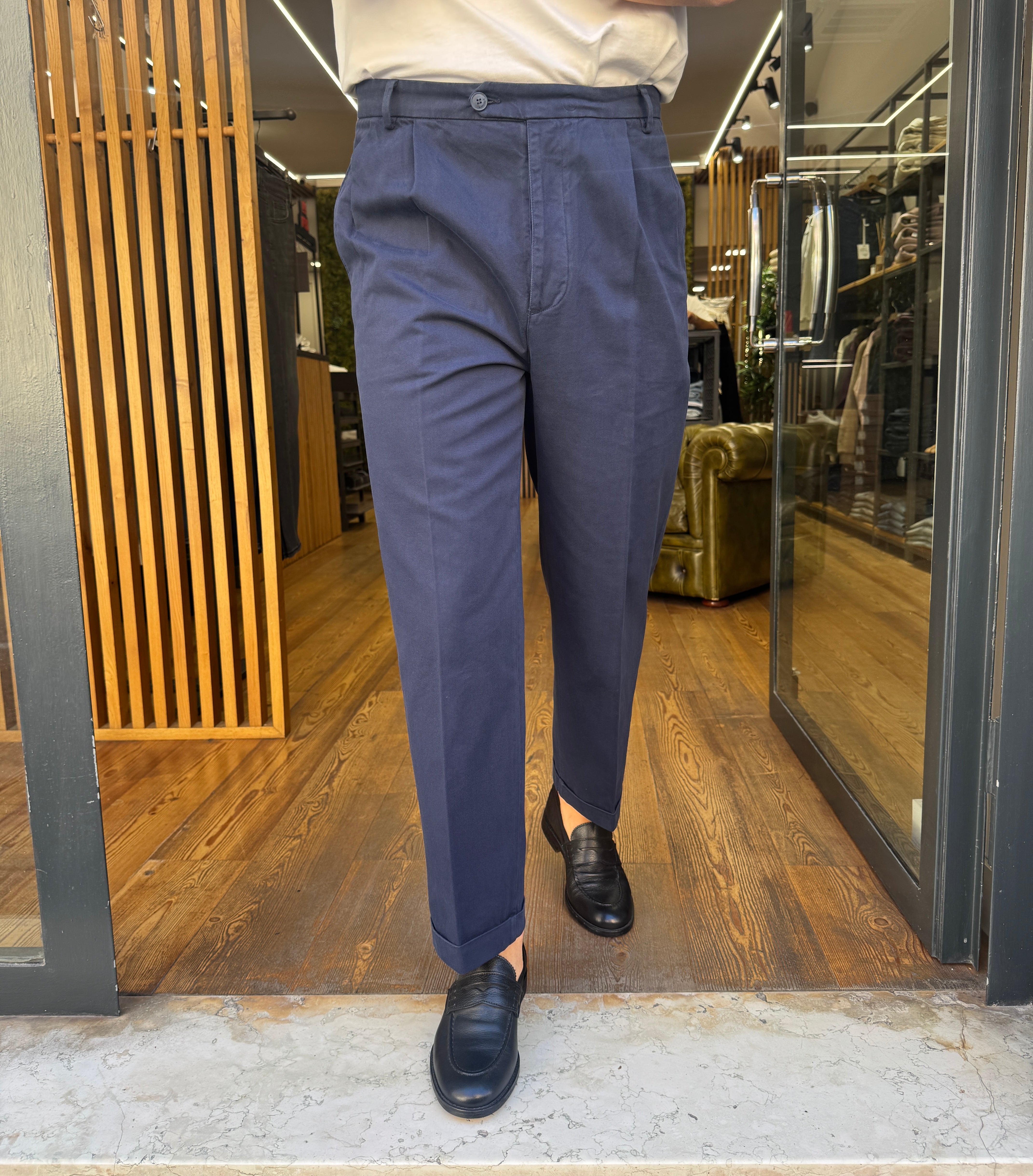 Bonheur: Oita/2004- Pantalone c/doppia pence