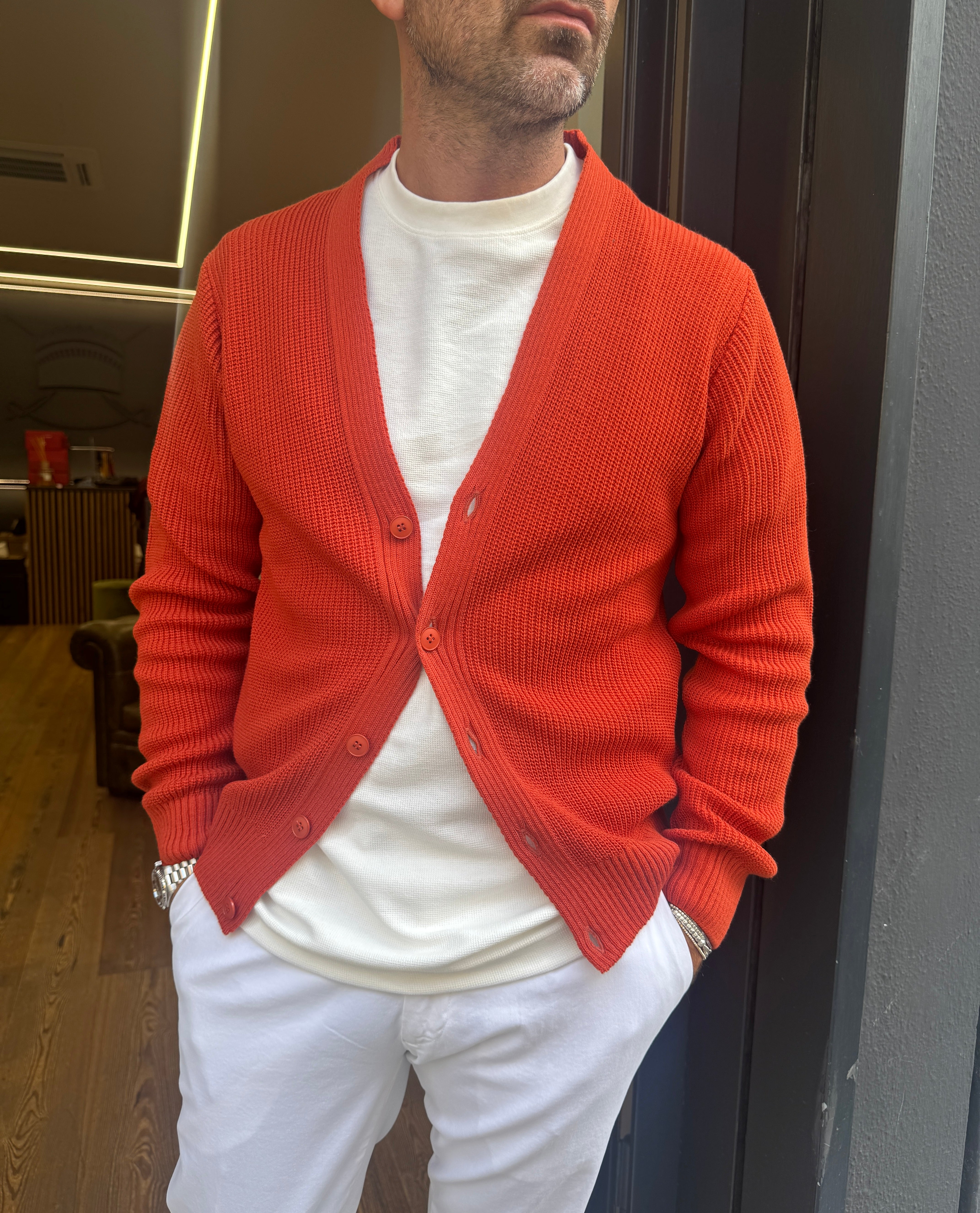 Squad: Tropea- Cardigan con bottoni