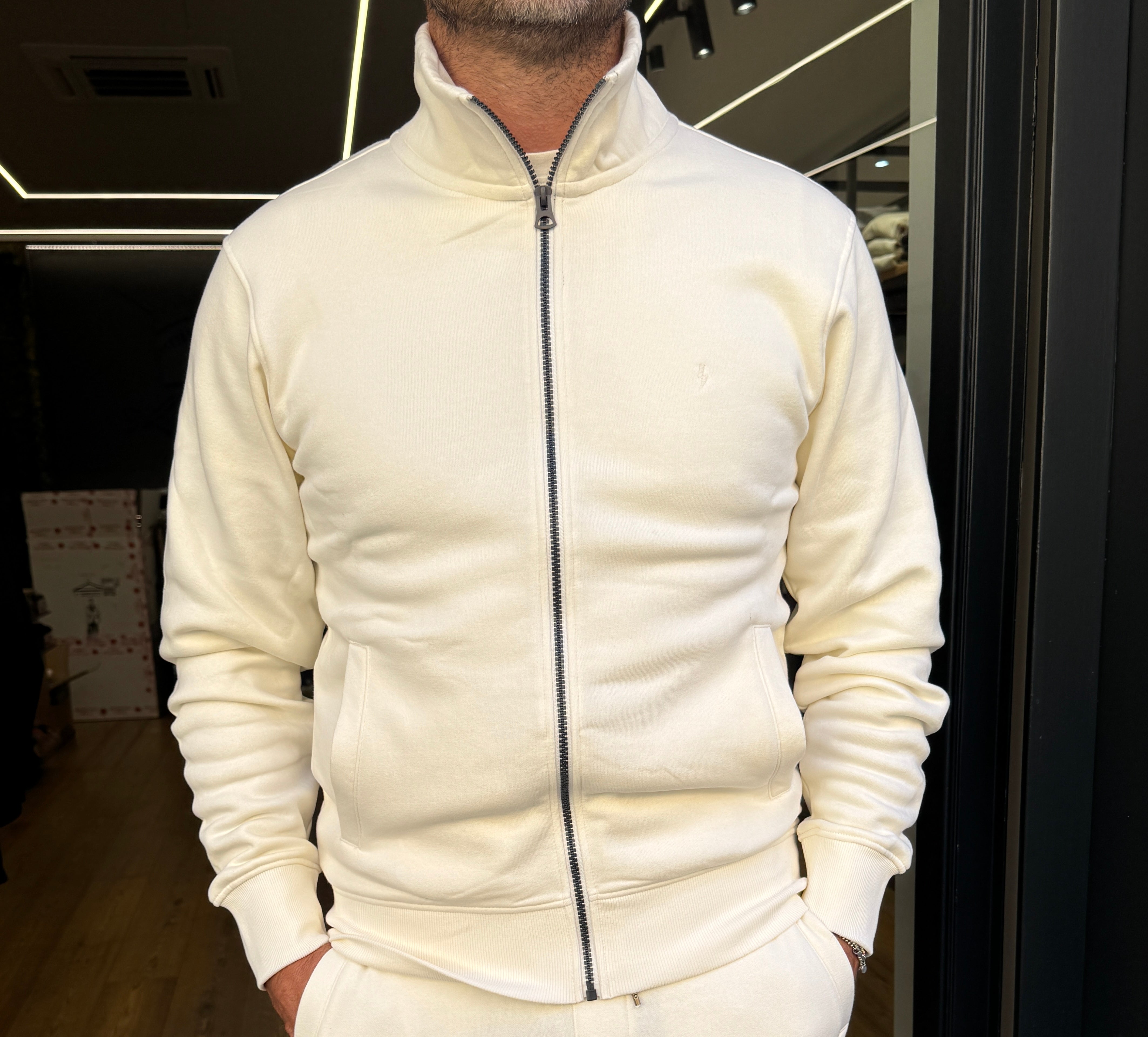 Trez: Foss- Felpa con collo e cerniera