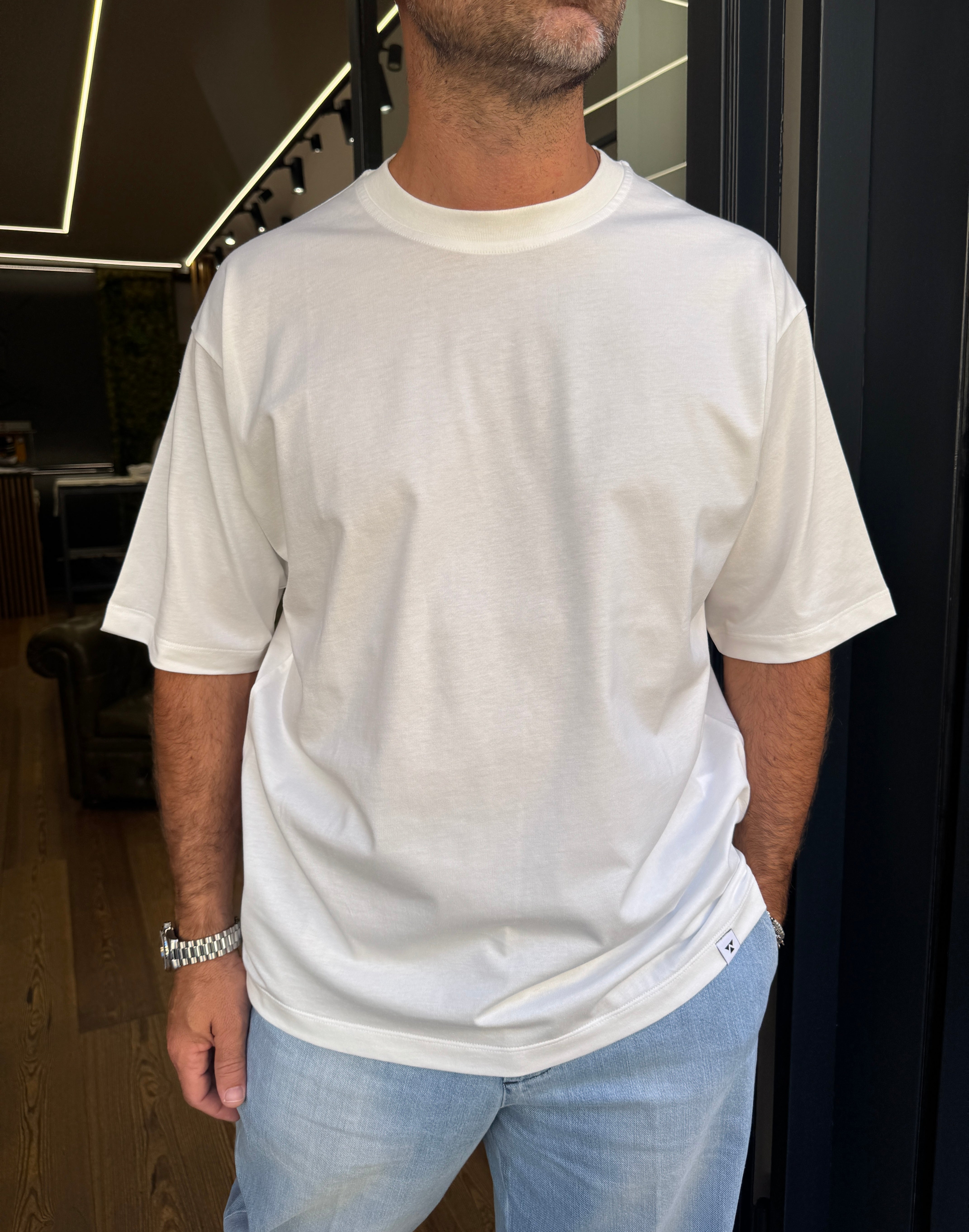 Woc: Firenze- T-shirt m/m over in cotone