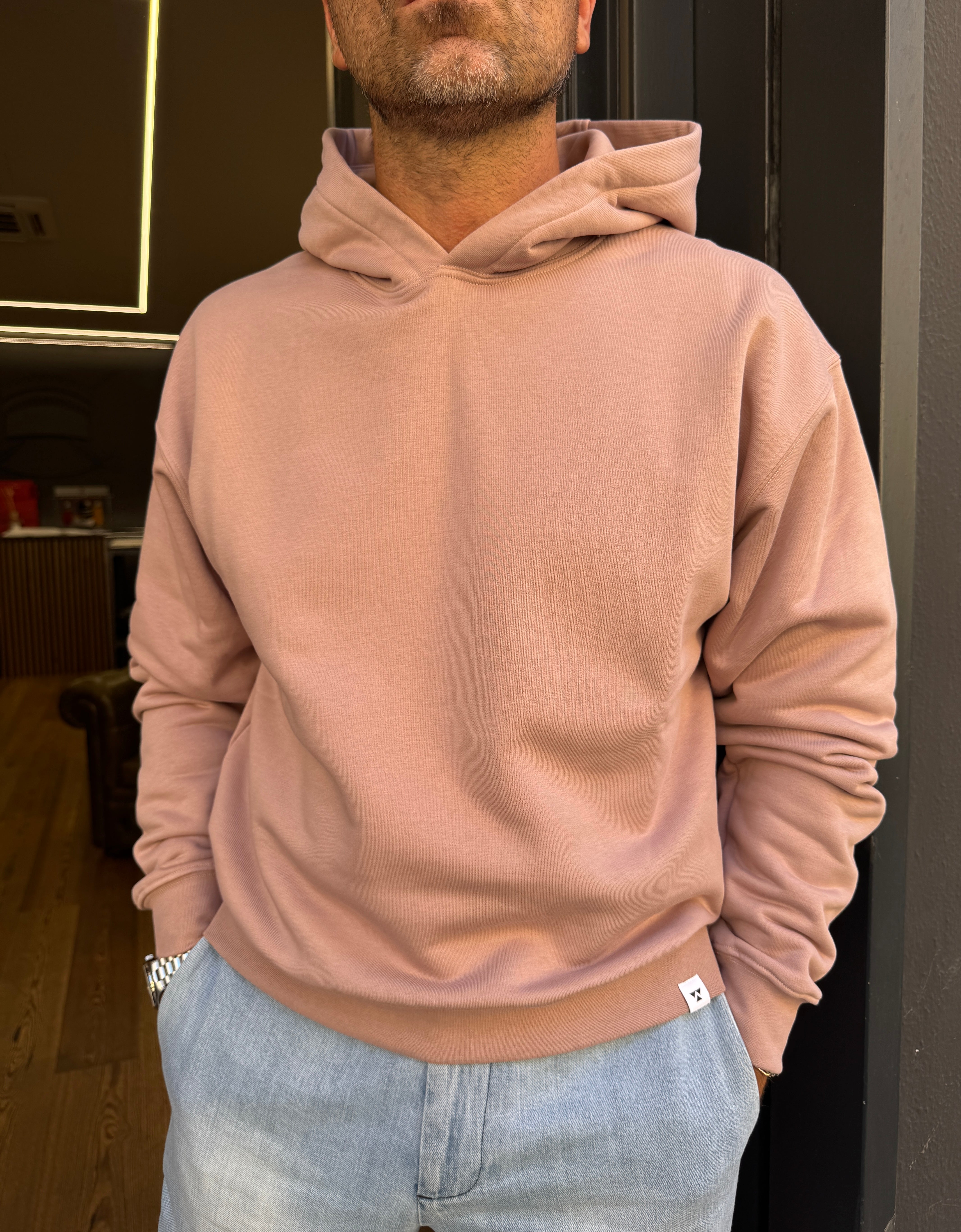 WOC: Phoenix- Felpa over con cappuccio