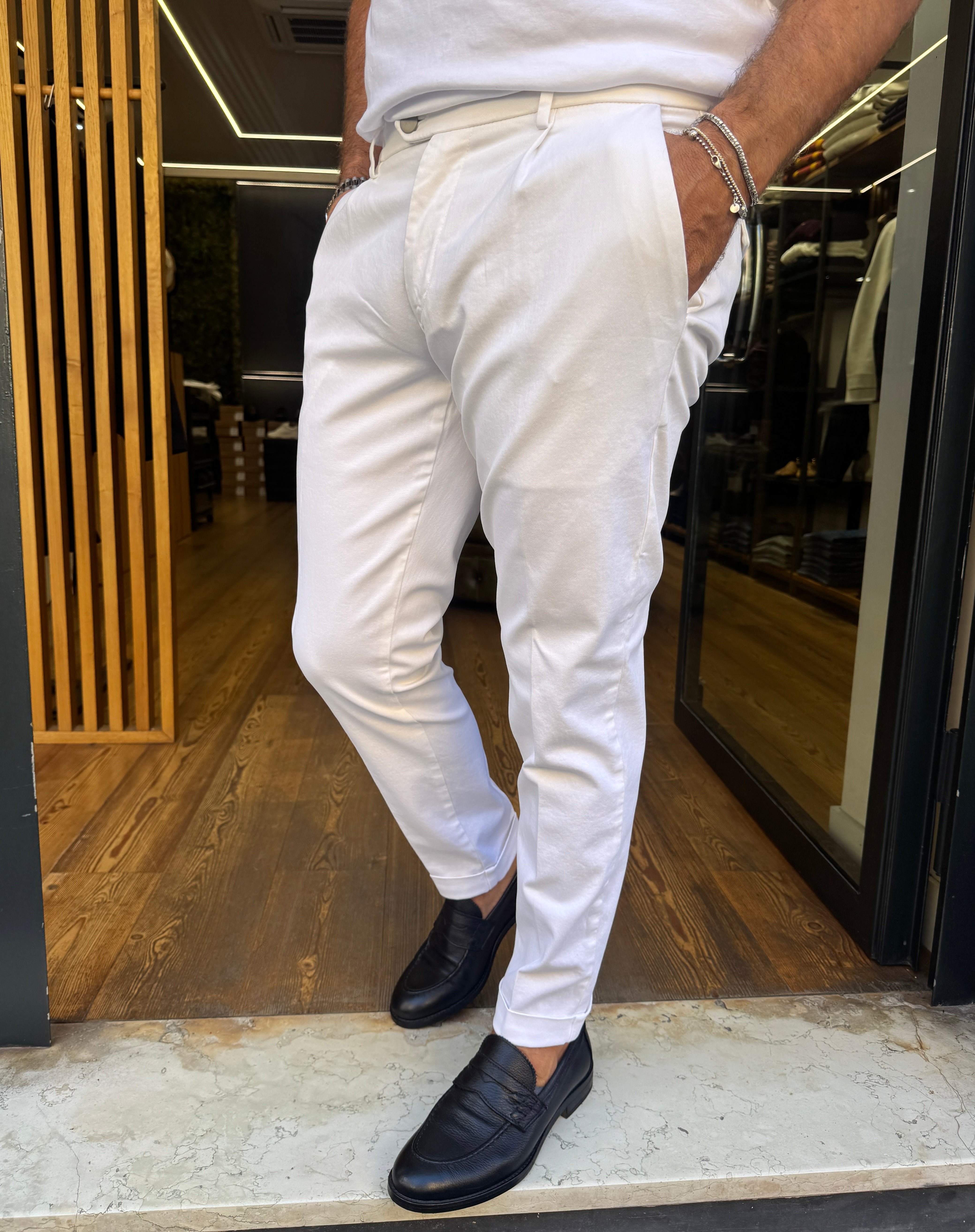 Vandom: Gabrielt193- Pantalone in gambardine con pence