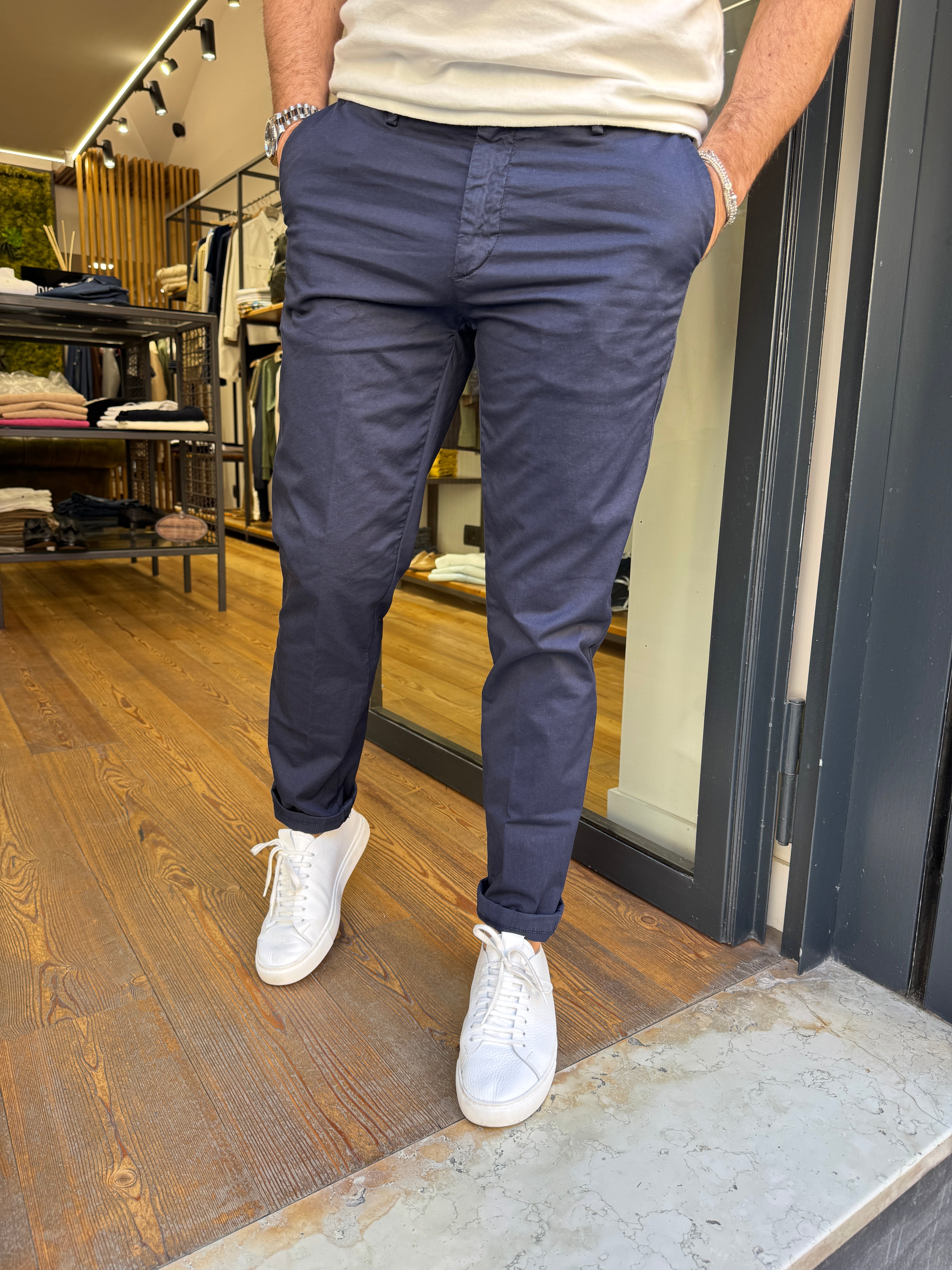 Squad2: Napoli Gold- Pantalone Chino