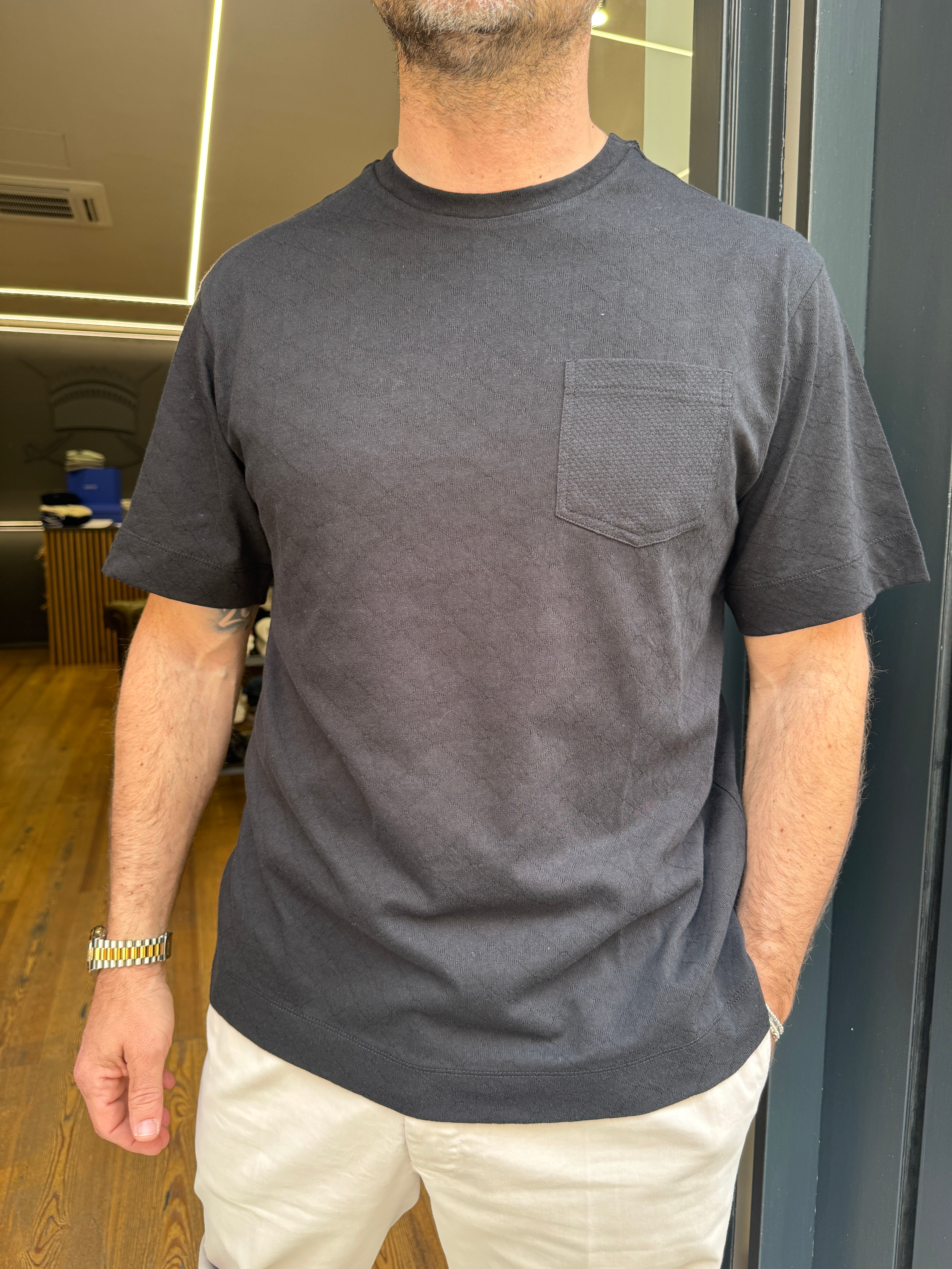 Trez: Raniel- T-Shirt m/m con taschino