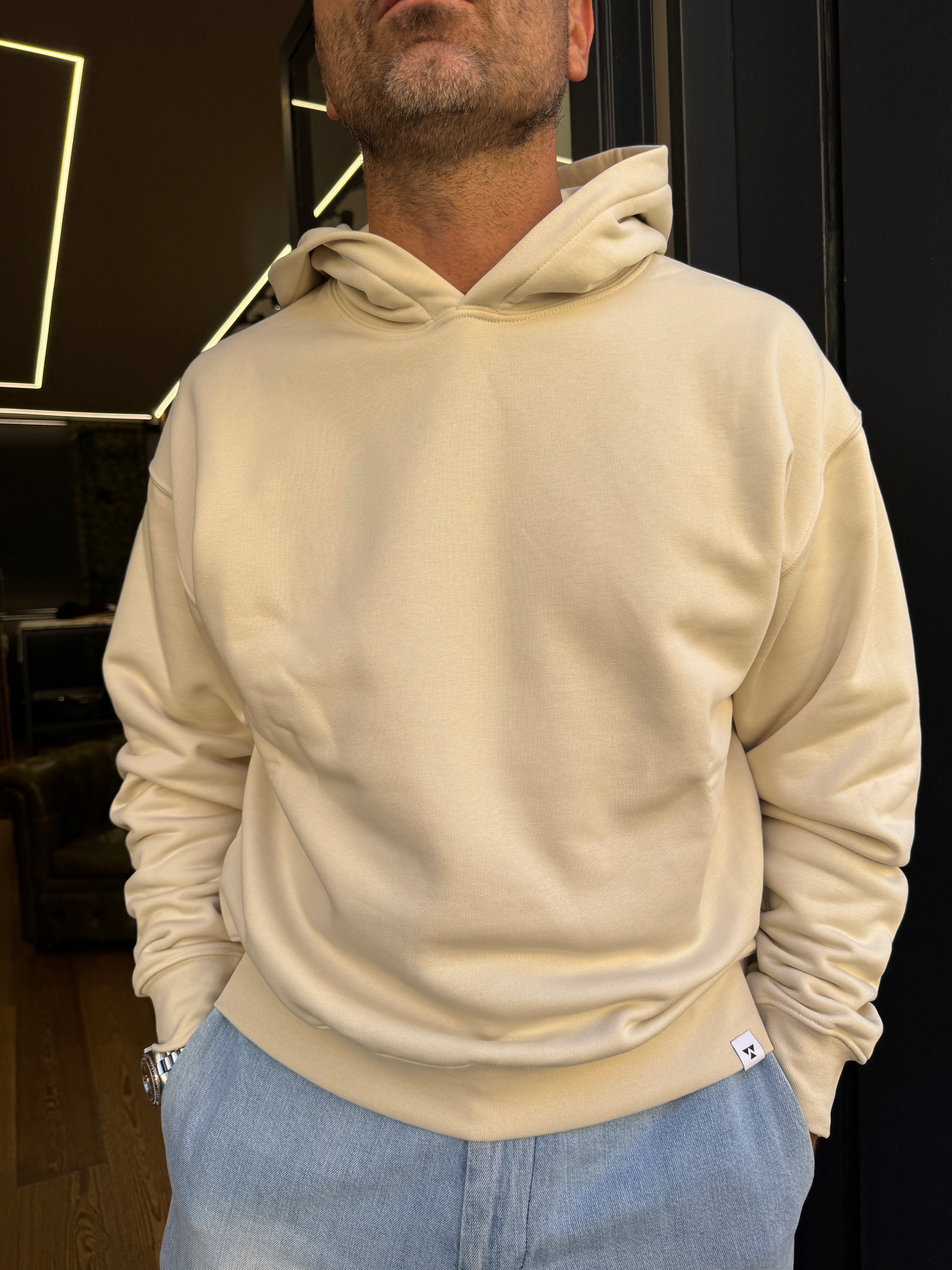 WOC: Phoenix- Felpa over con cappuccio