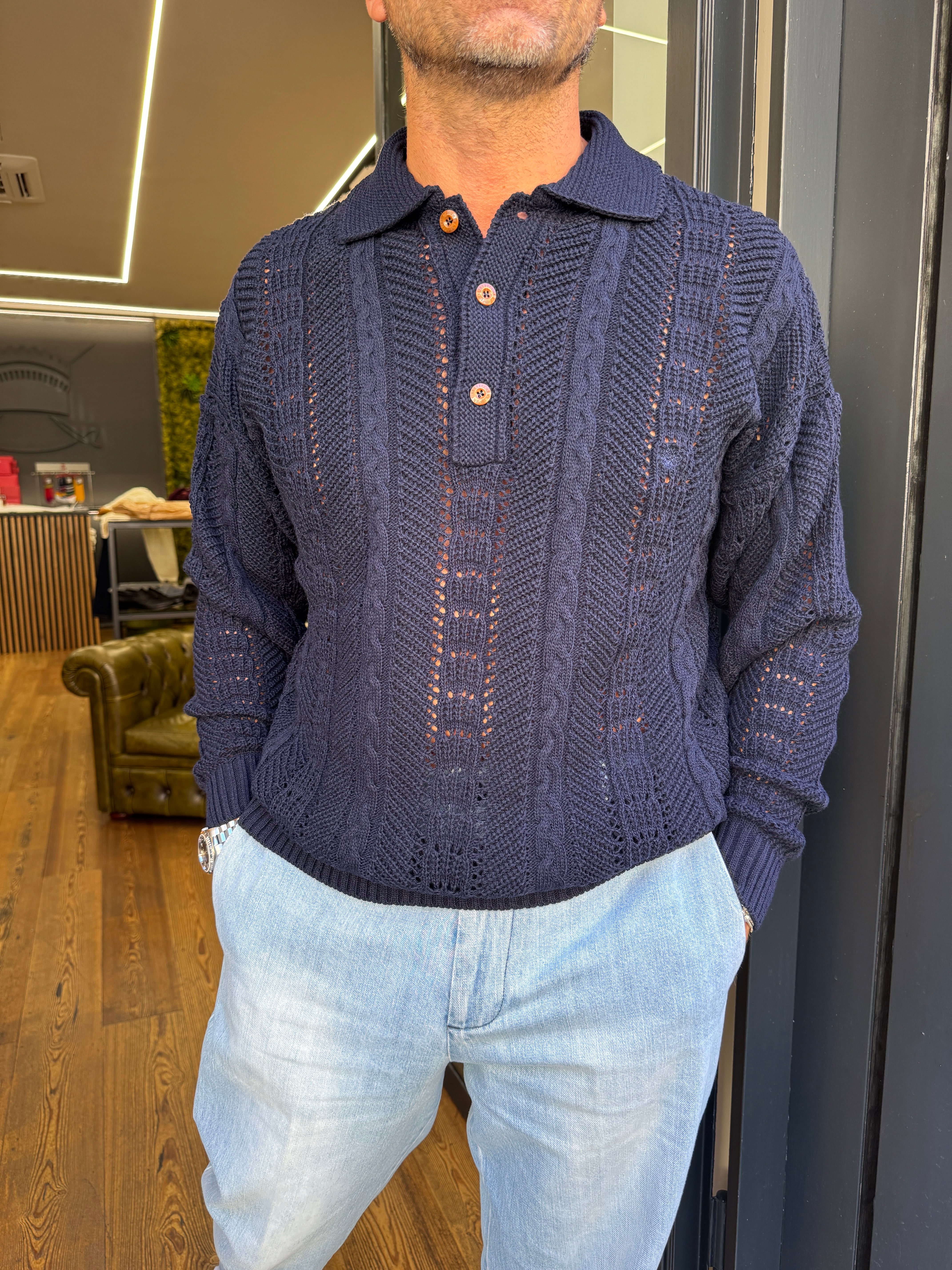 Telacruda: Russell- Polo m/l overfit