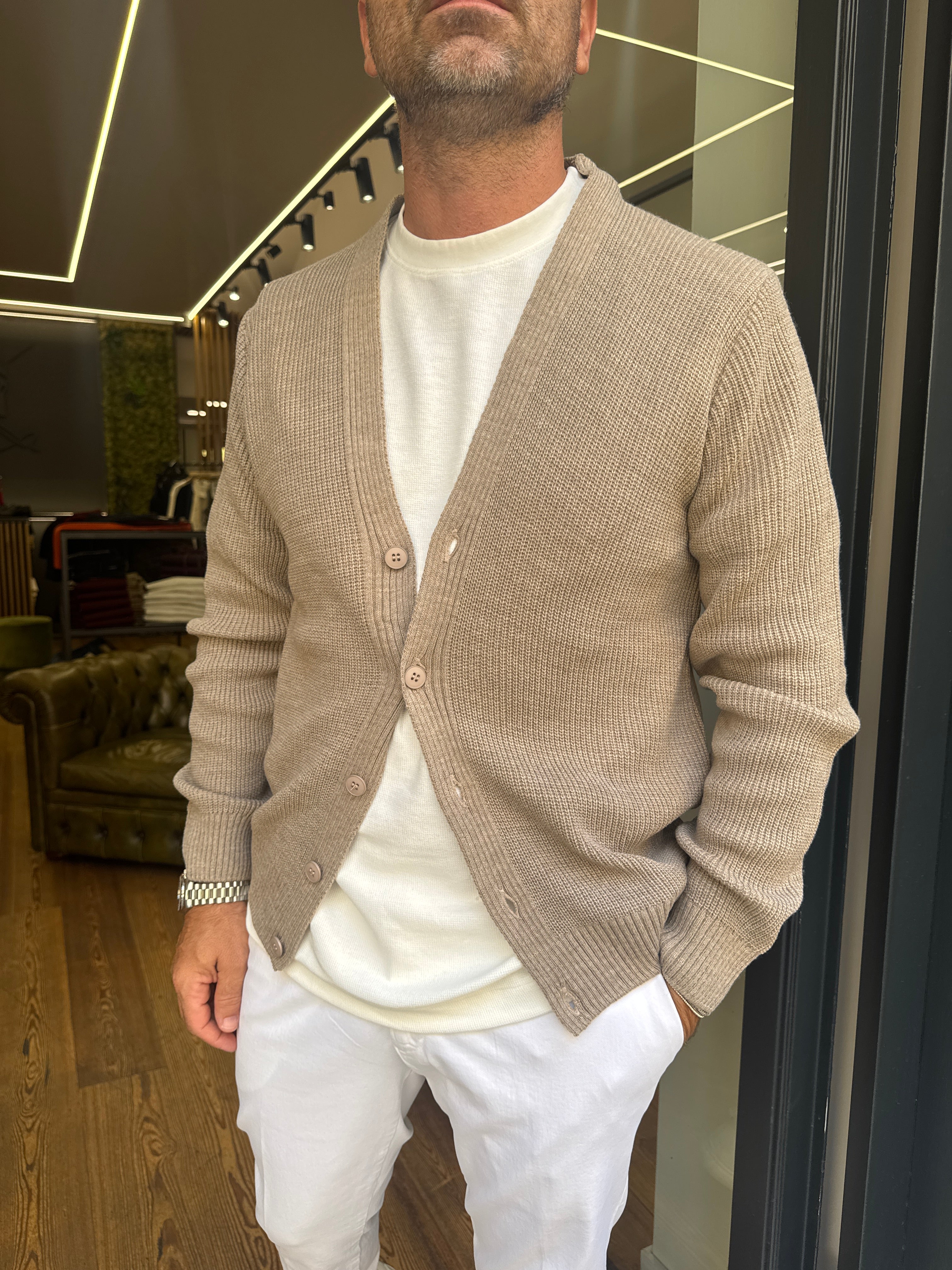 Squad: Tropea- Cardigan con bottoni