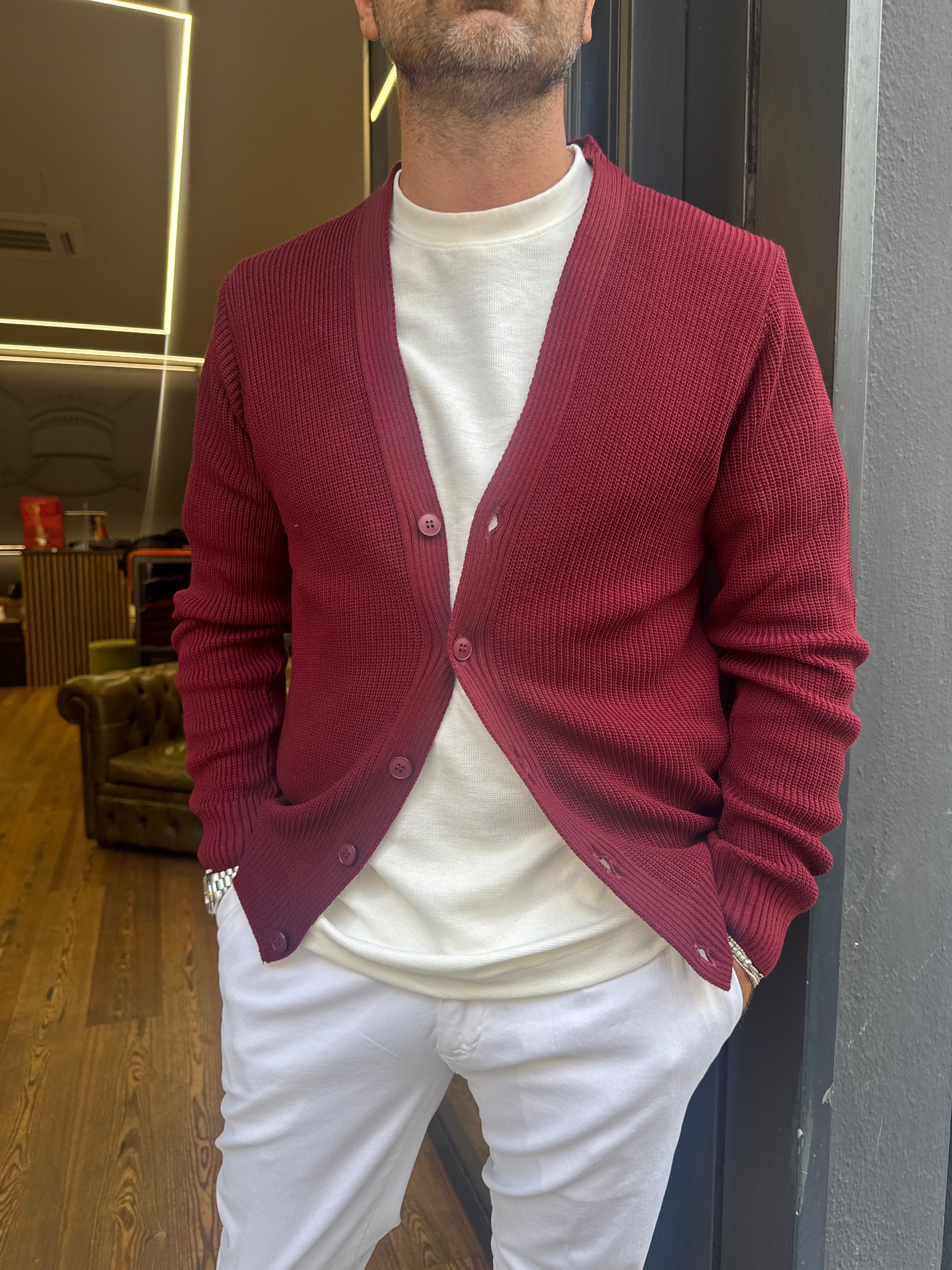 Squad: Tropea- Cardigan con bottoni