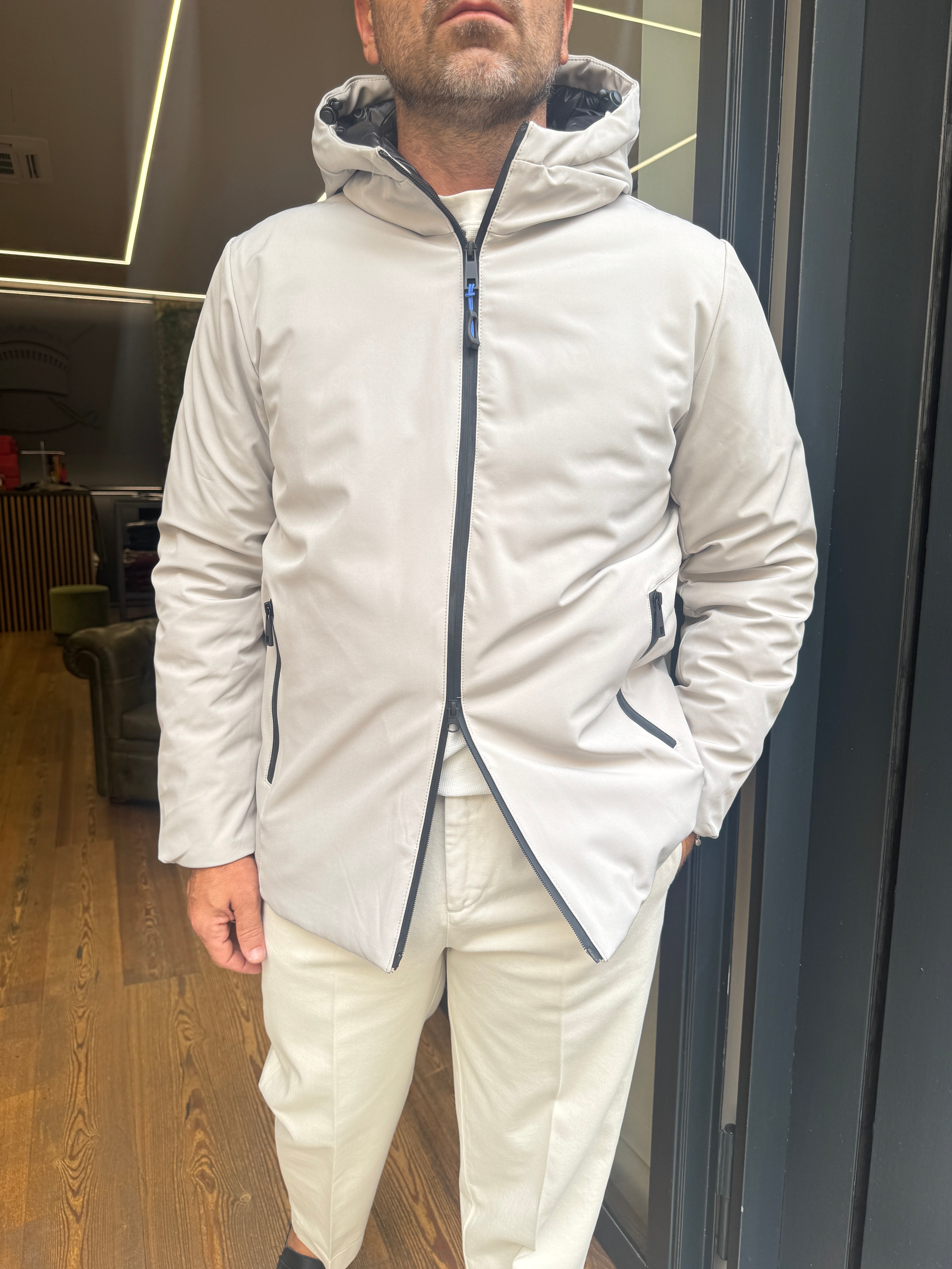 Trez: Grung : Giubbotto imbottito c/cappuccio