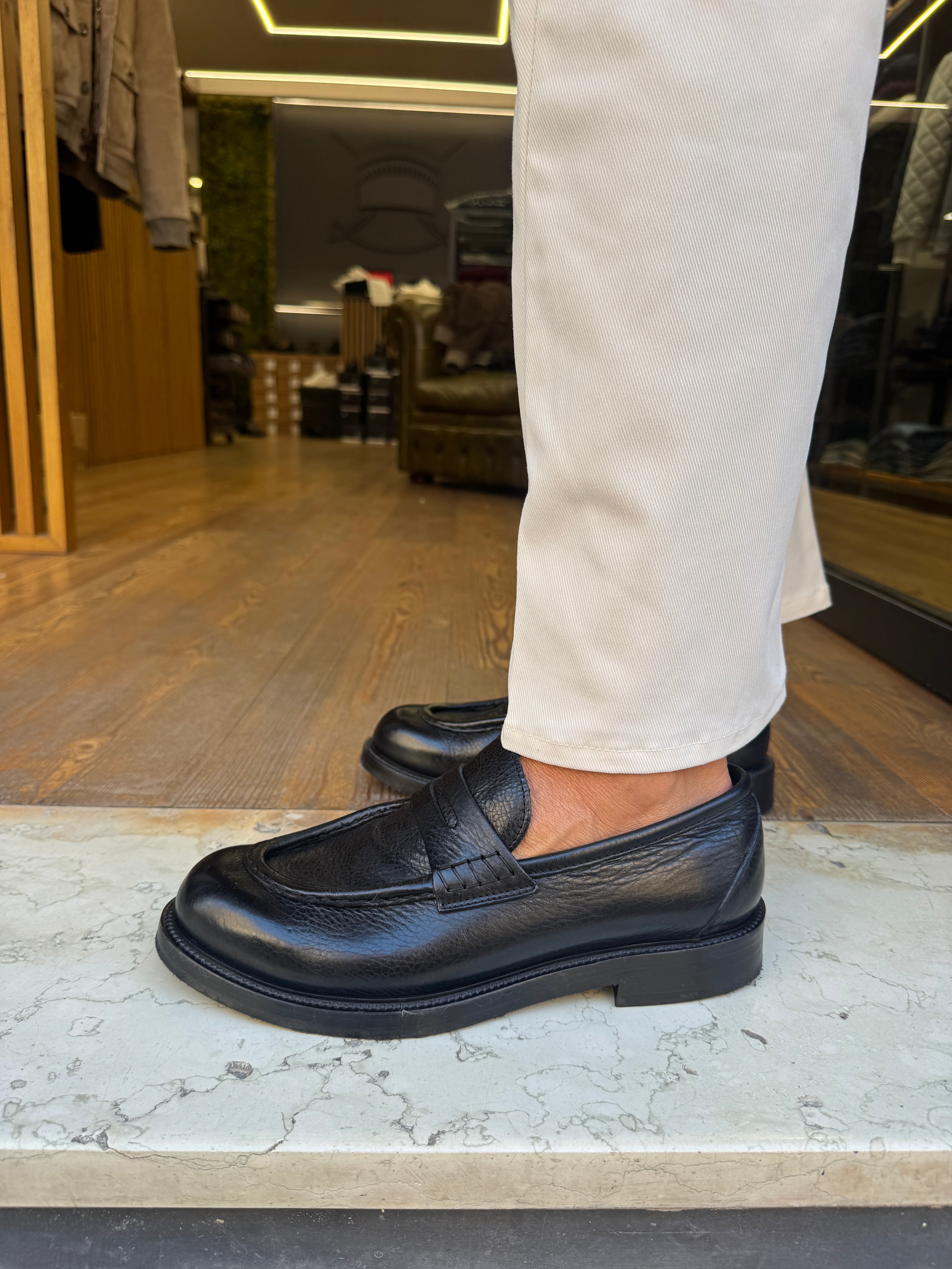 JP/DAVID: New Messico- Mocassino in pelle