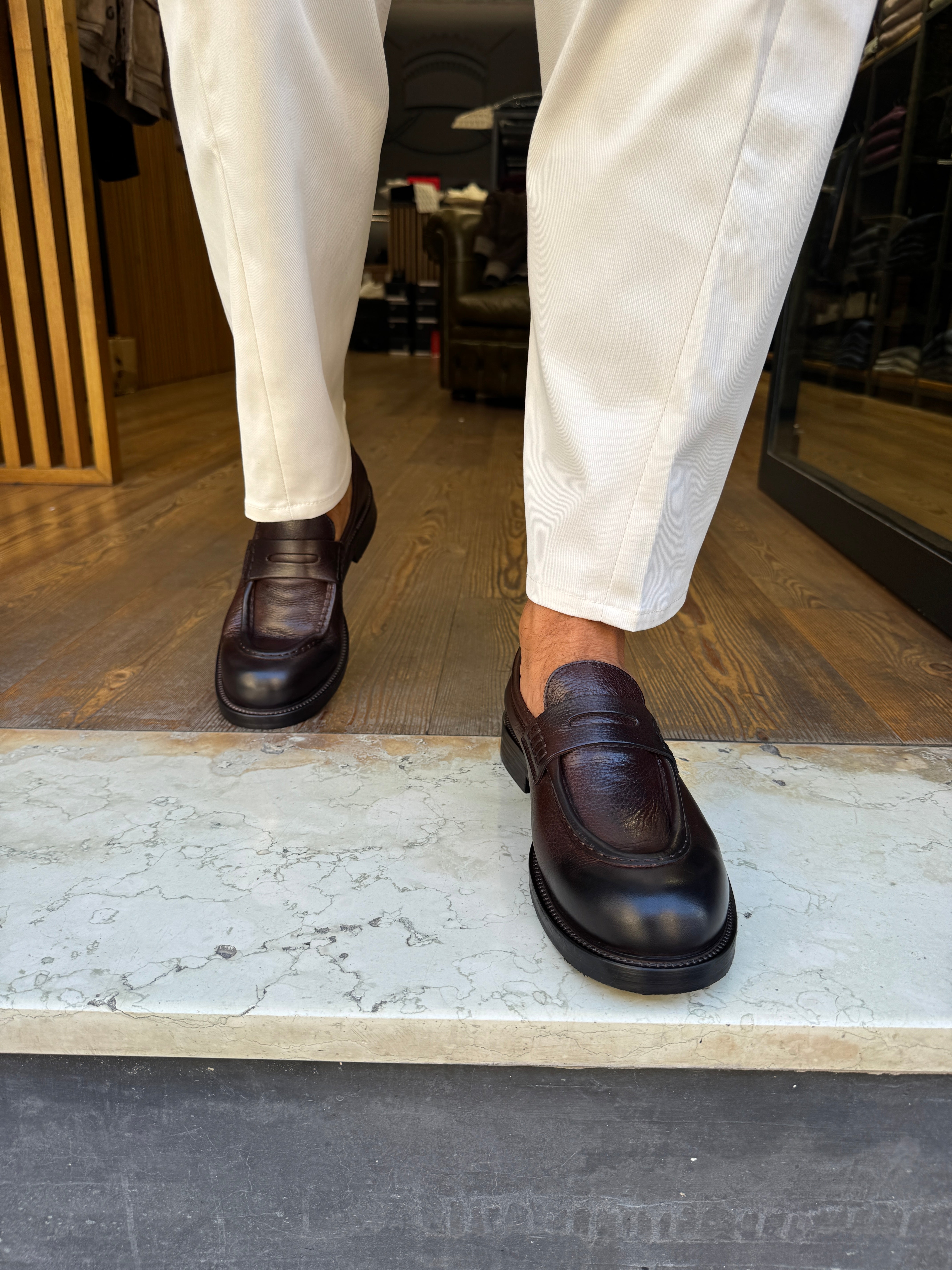 JP/DAVID: New Messico- Mocassino in pelle