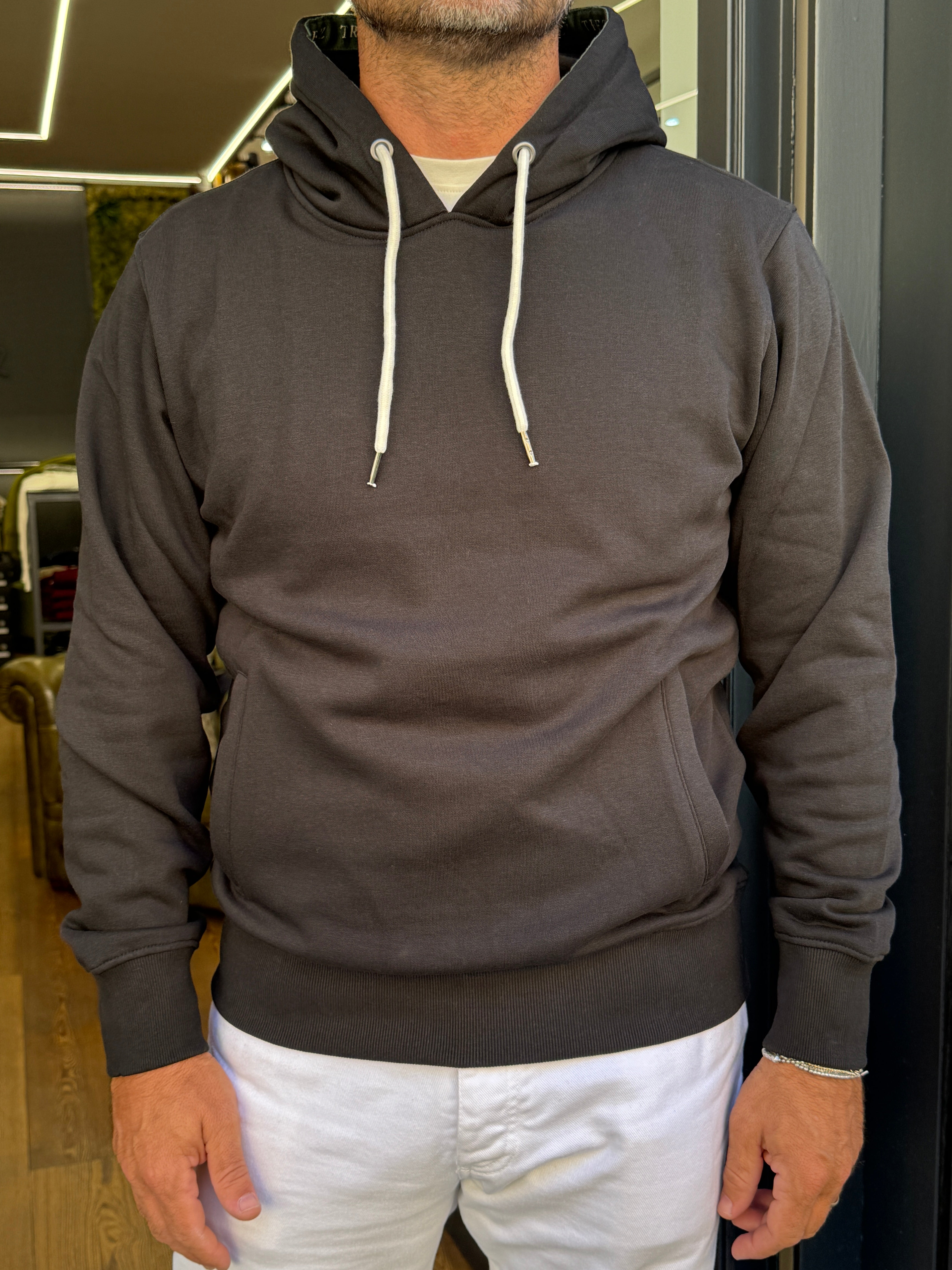 Trez: Fix- Felpa con cappuccio basic