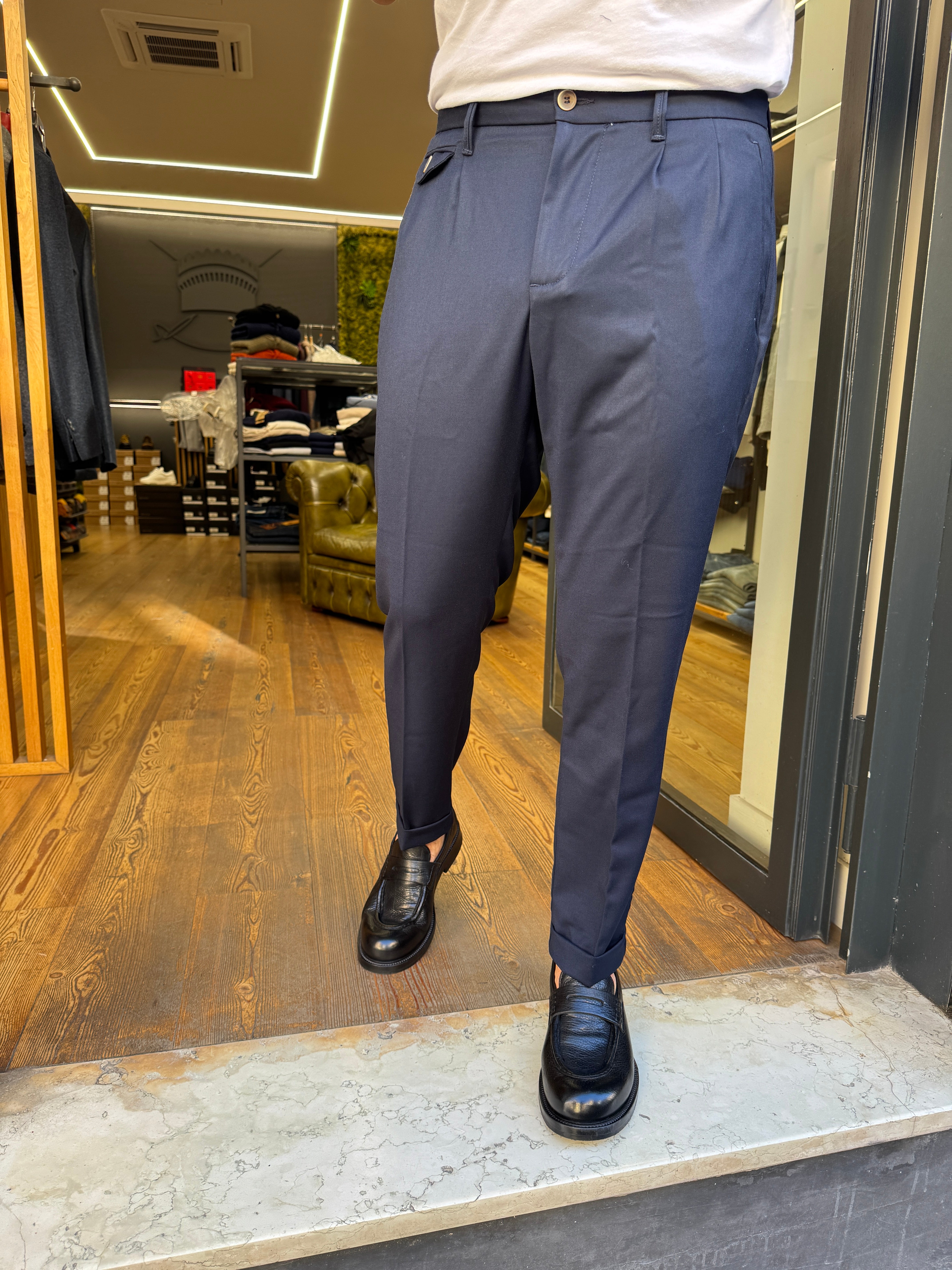 Squad: Gino- Pantalone con pinces