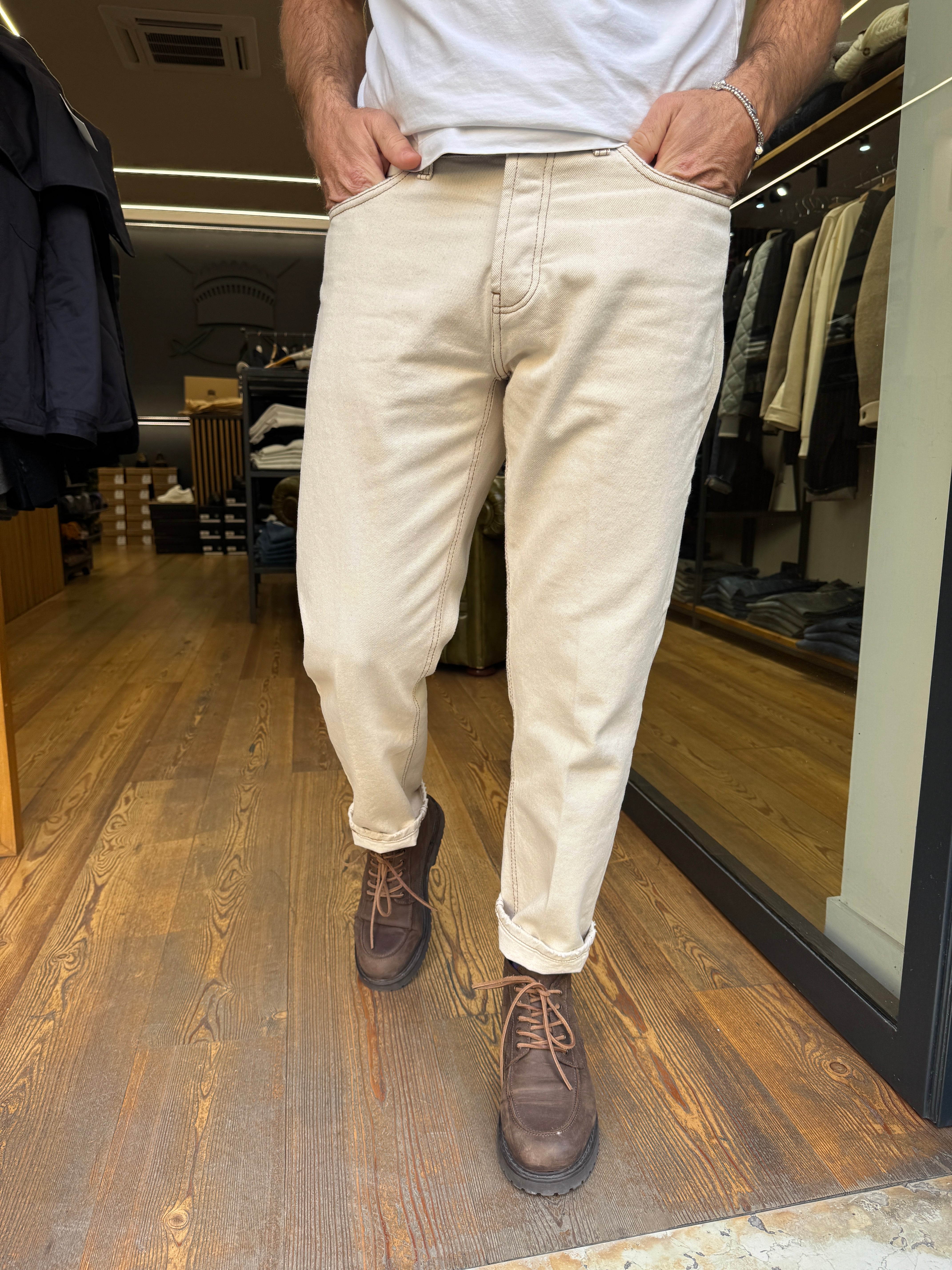 Vandom: Rudolft282- Denim chinos t/a