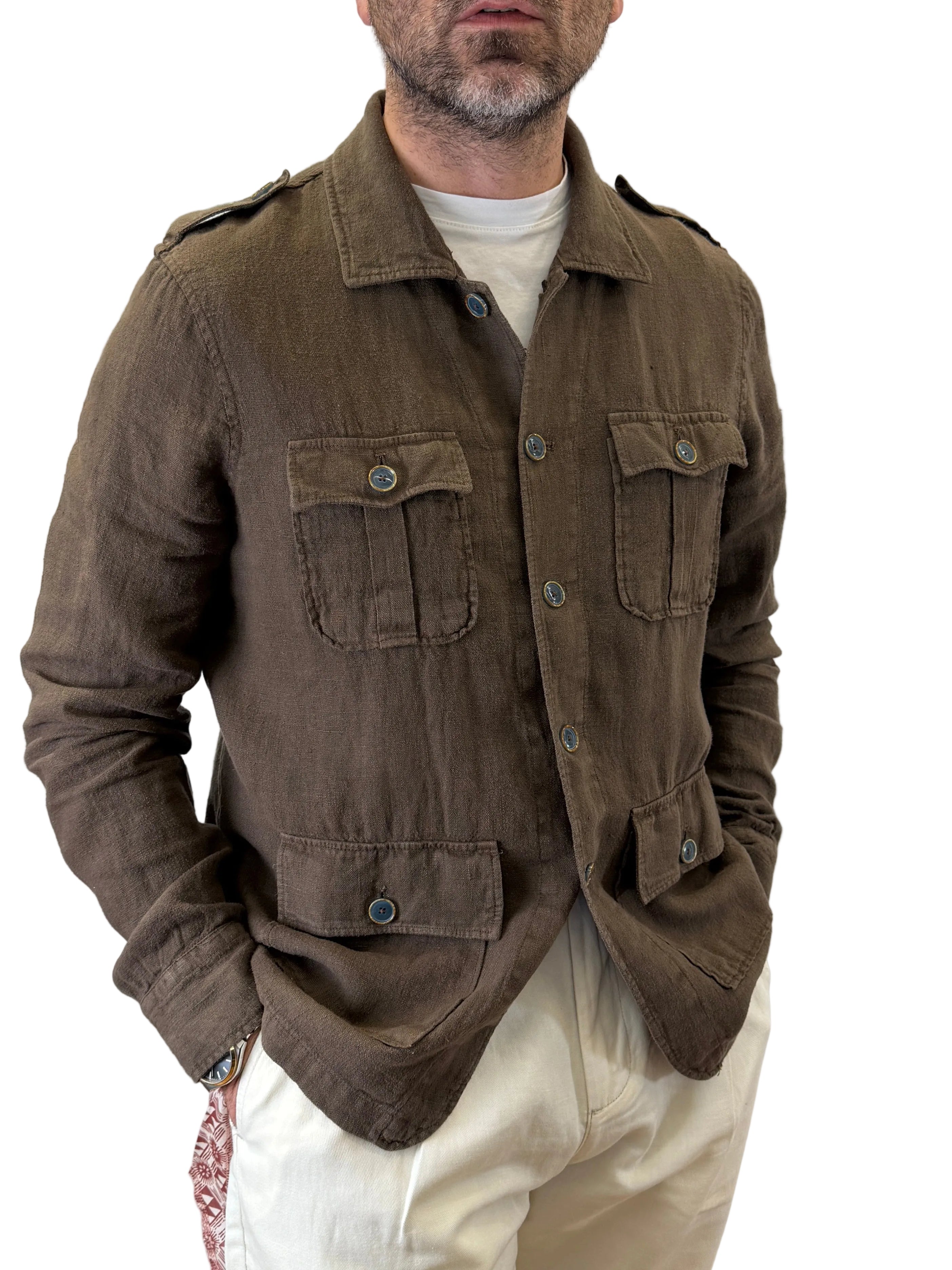 Alessandro la Mura: Camicia Sahariana