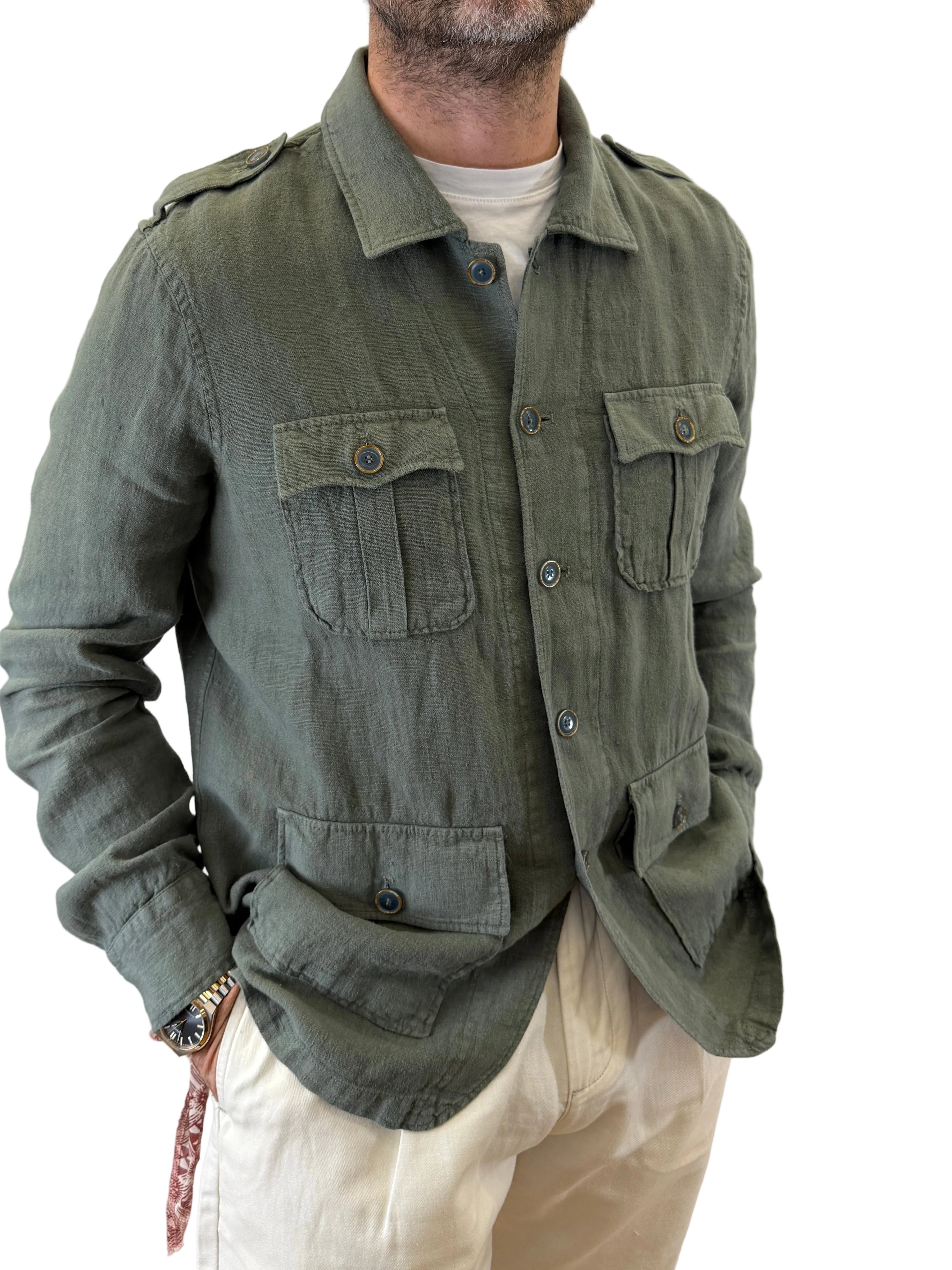 Alessandro la Mura: Camicia Sahariana