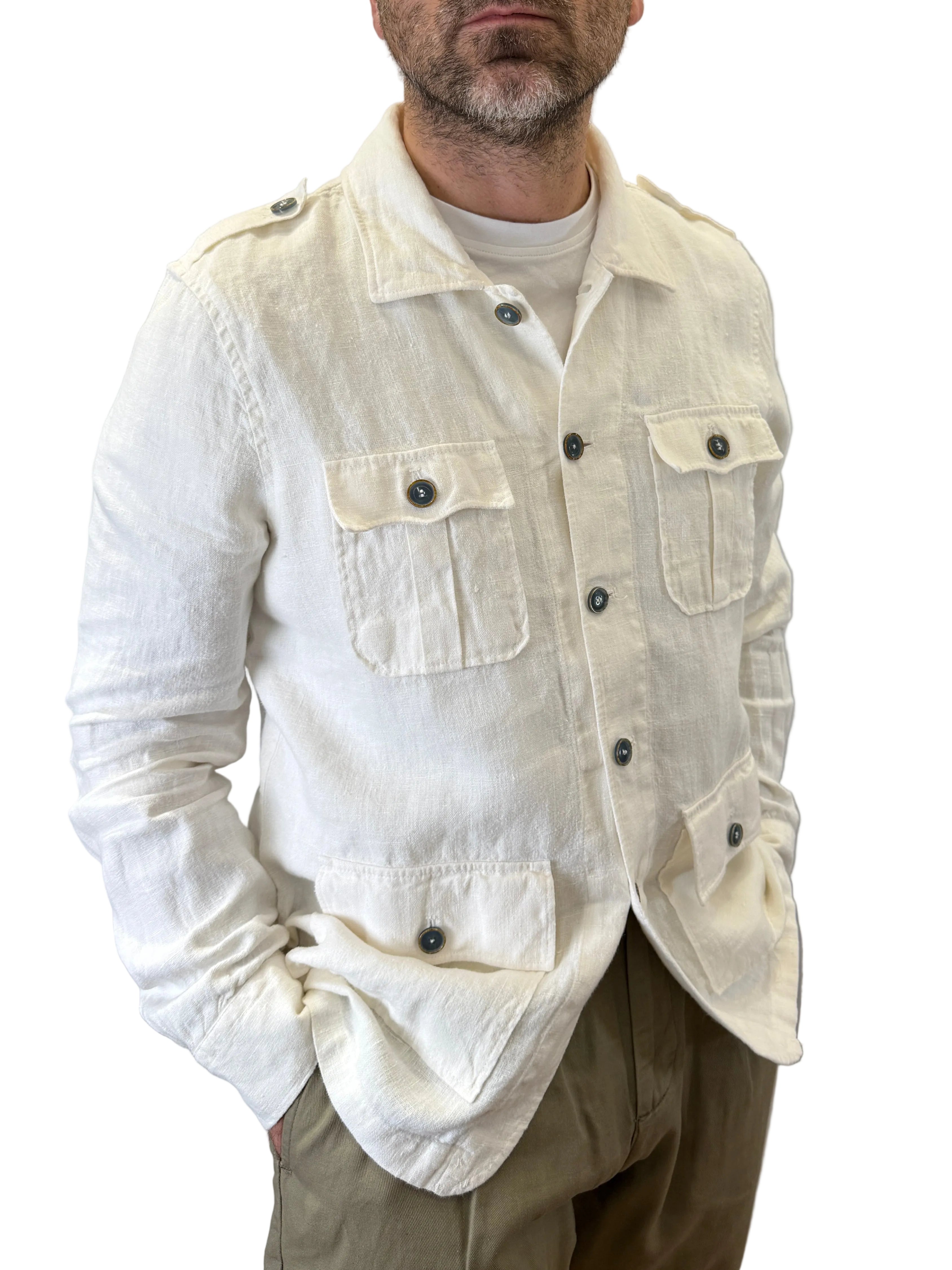 Alessandro la Mura: Camicia Sahariana