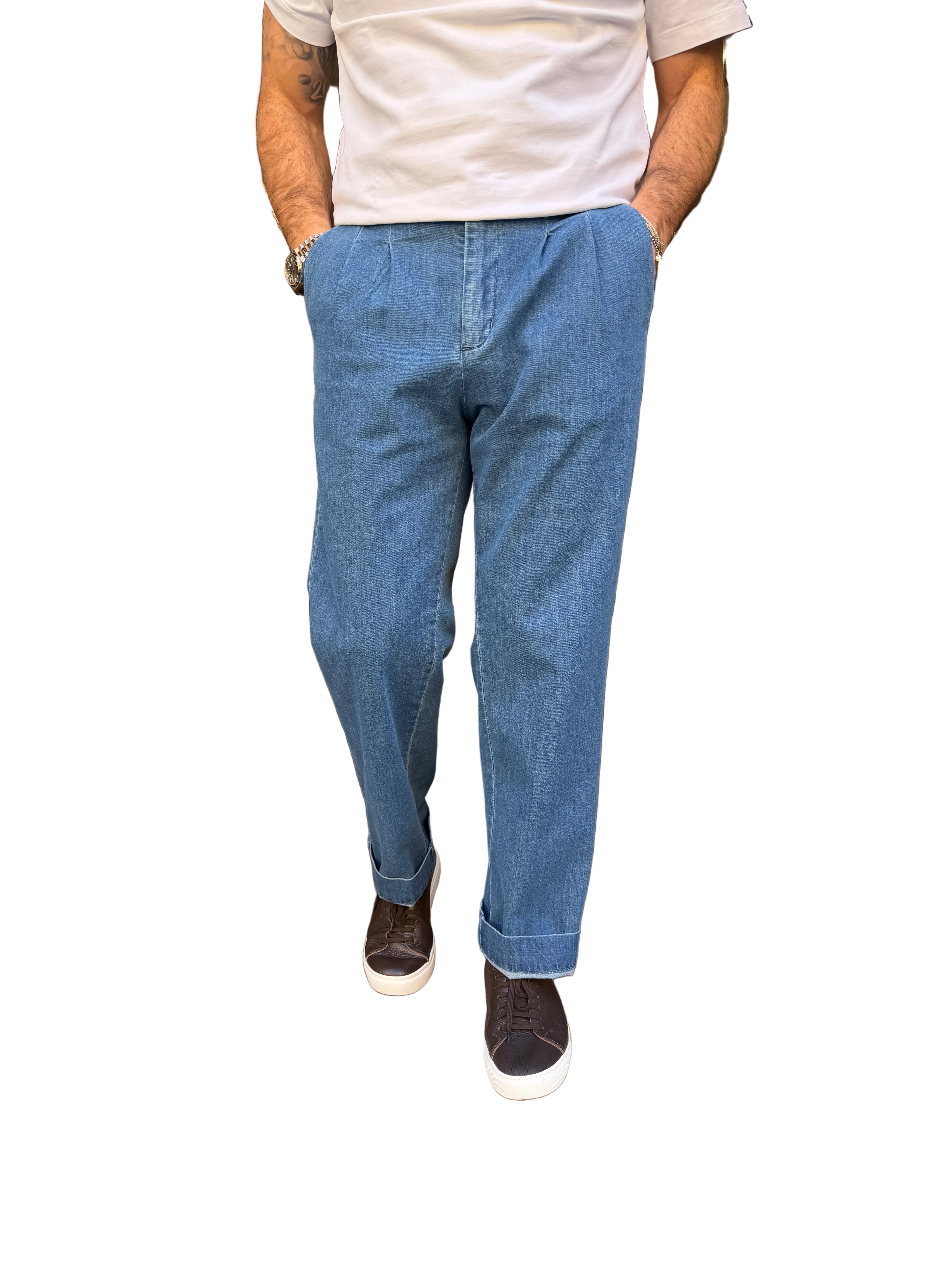 Squad: Barra- Jeans con elastico