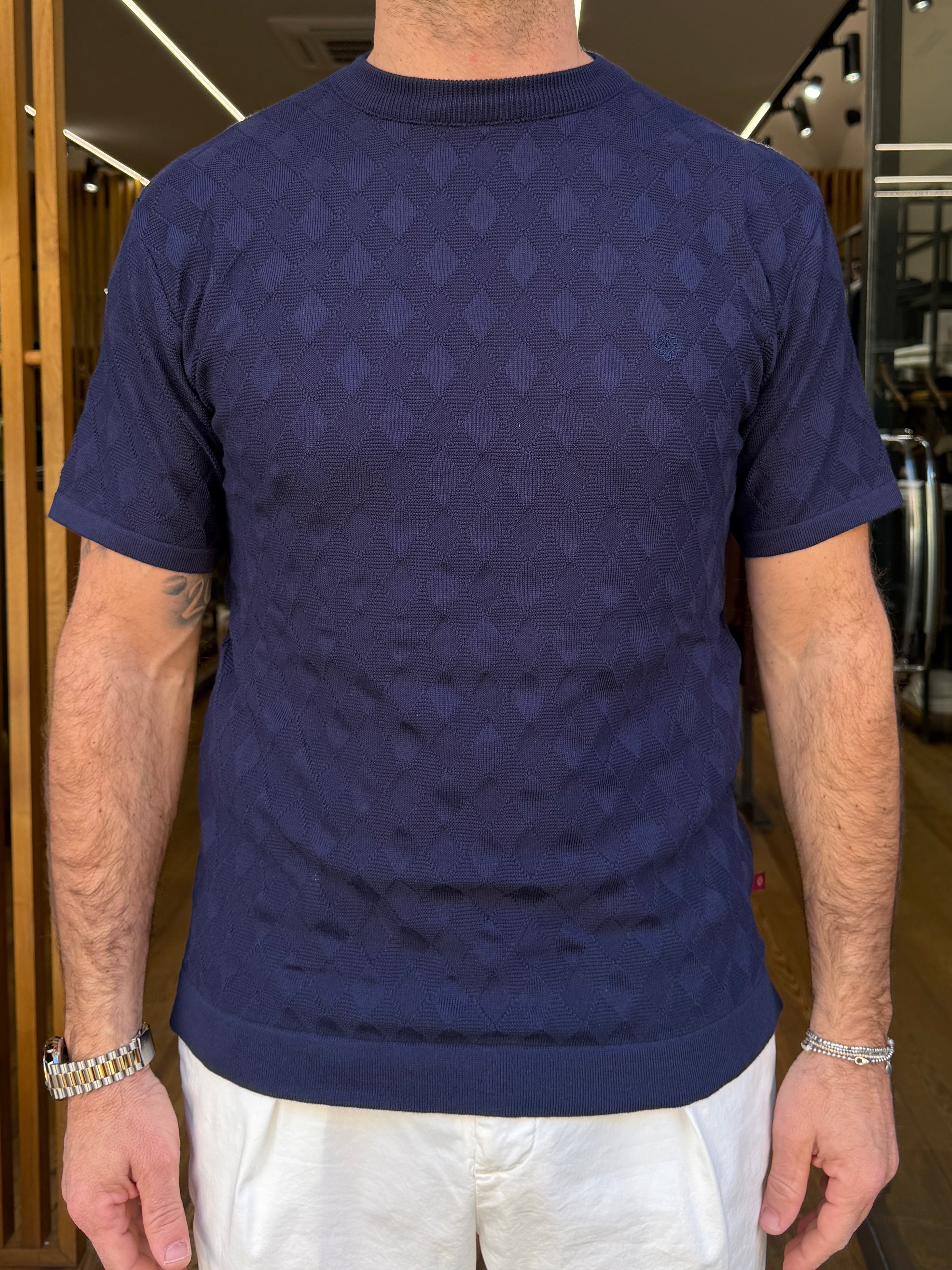 Telacruda: T-shirt Marine