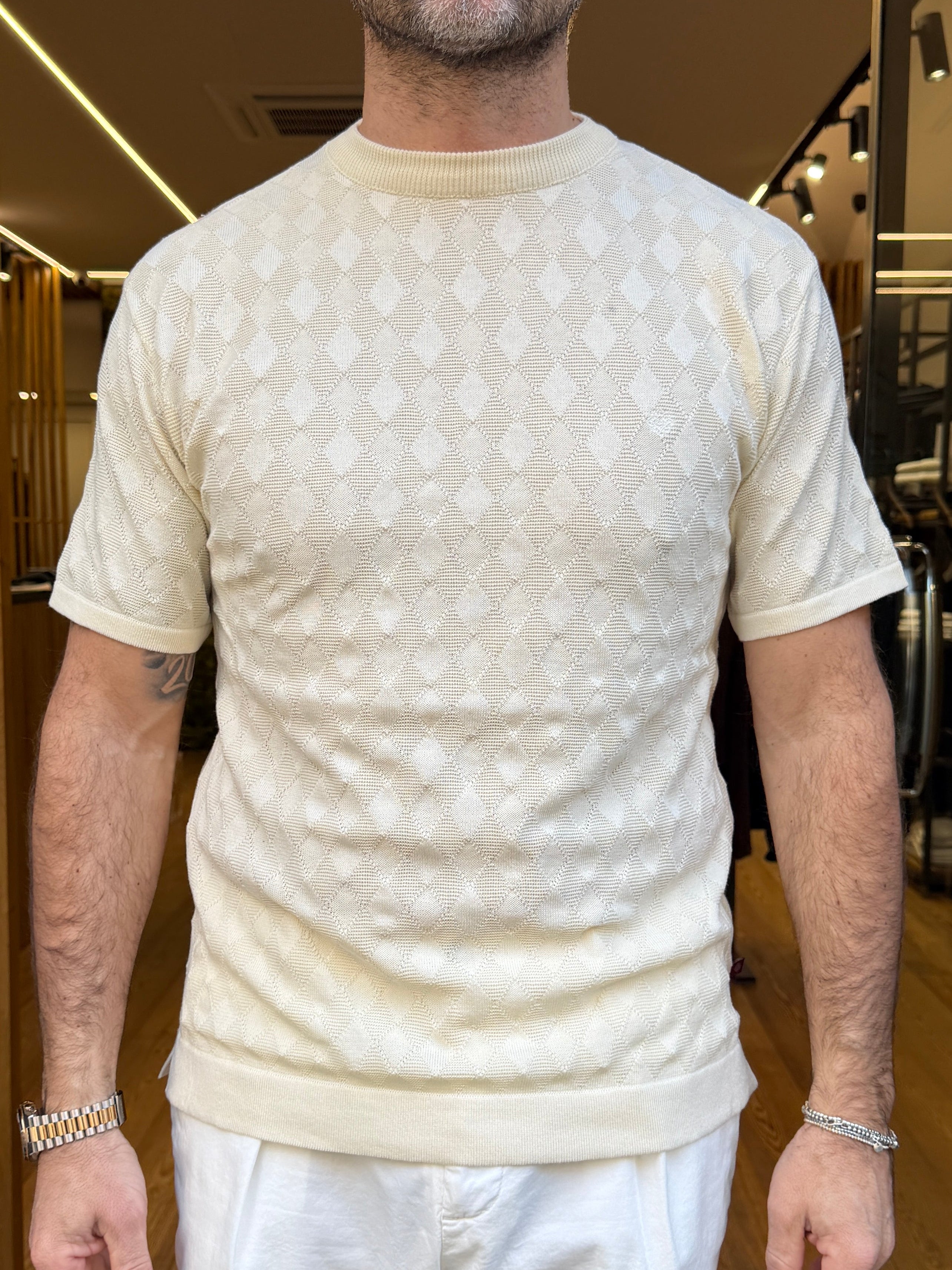 Telacruda: T-shirt Marine