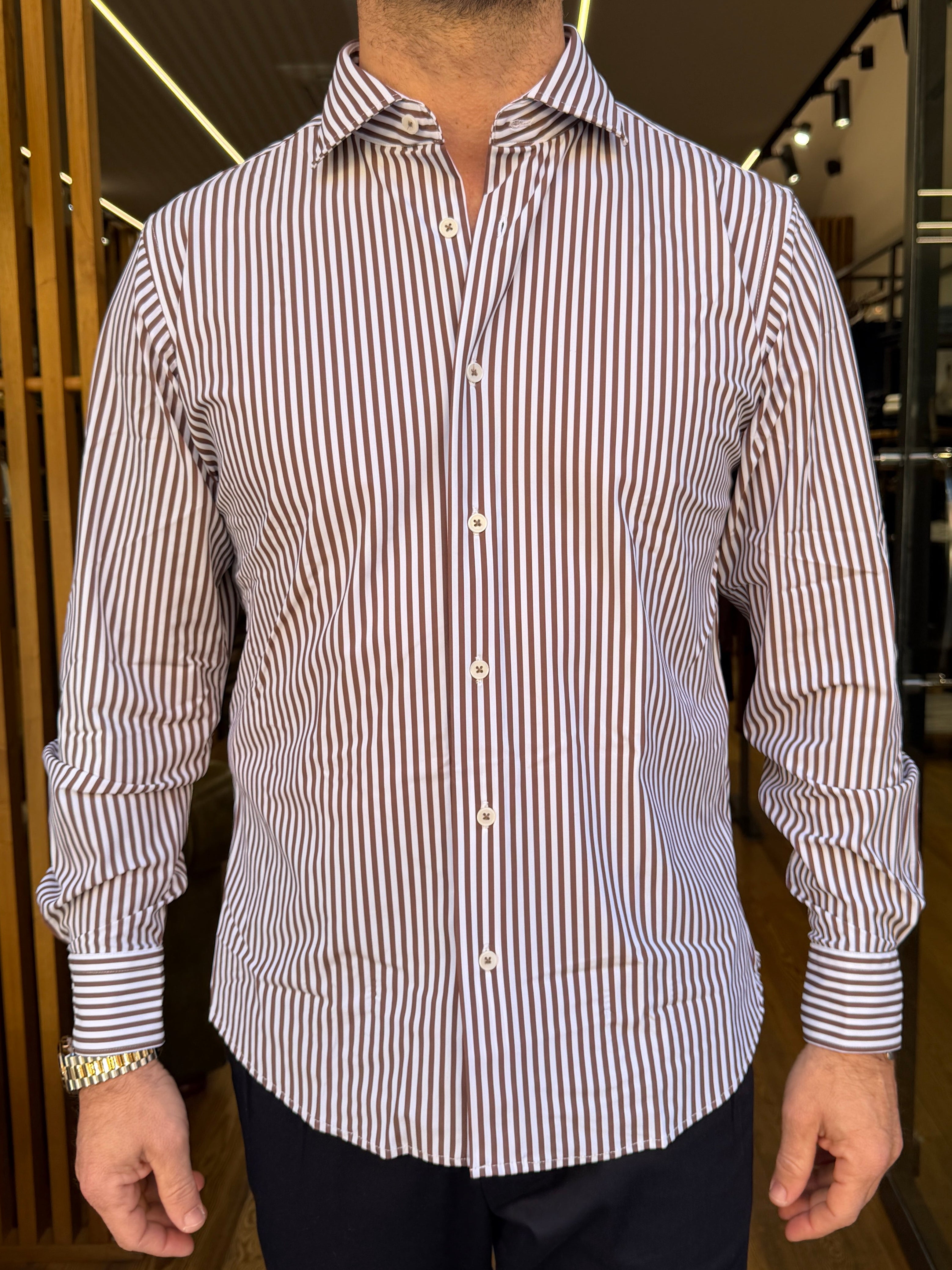 Camicia Righe ADAM940- Alessandro La Mura