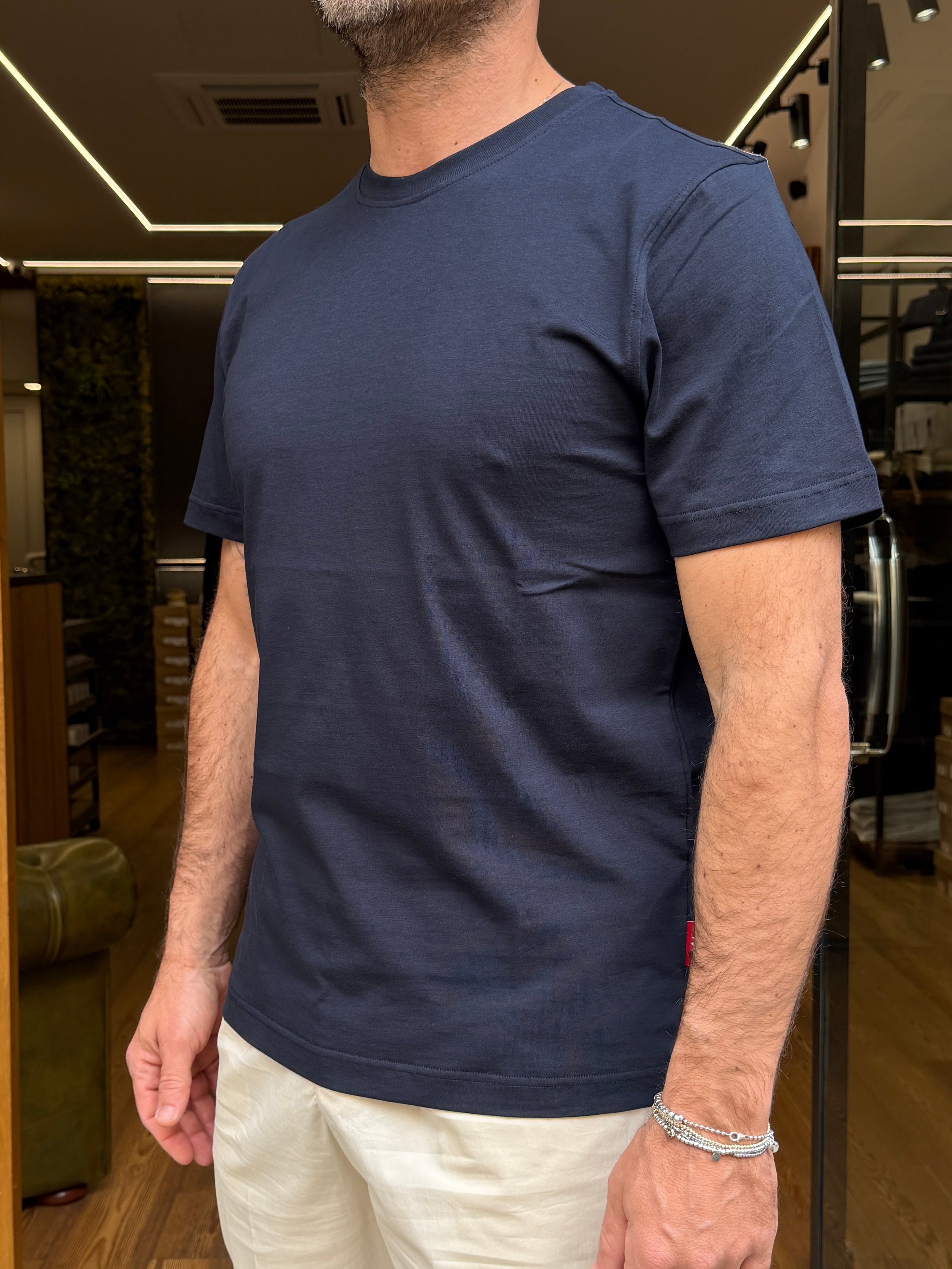 RED: T-shirt Essential Basic 100% Cotone