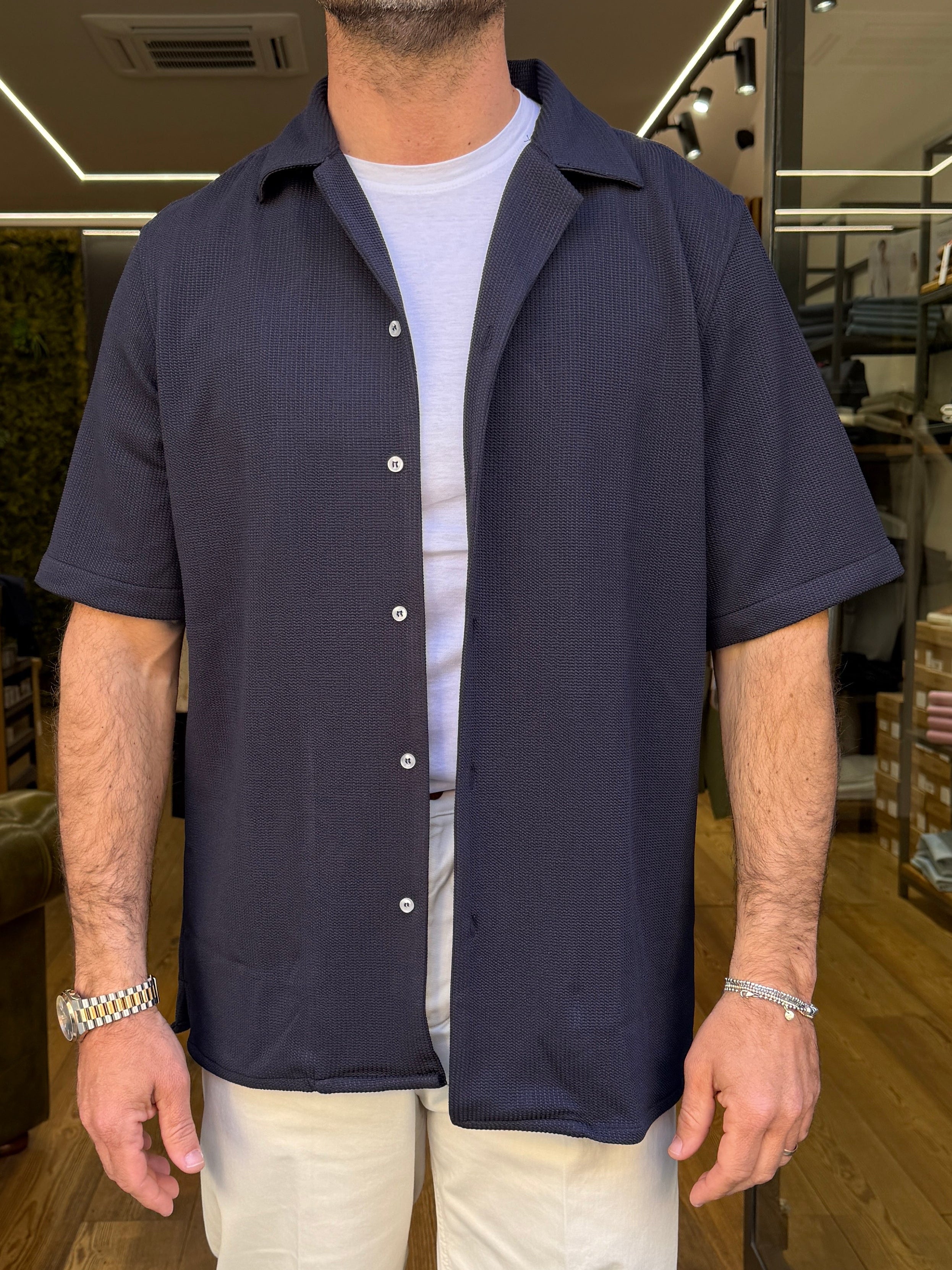 SQUAD: Camicia Relax in maglia