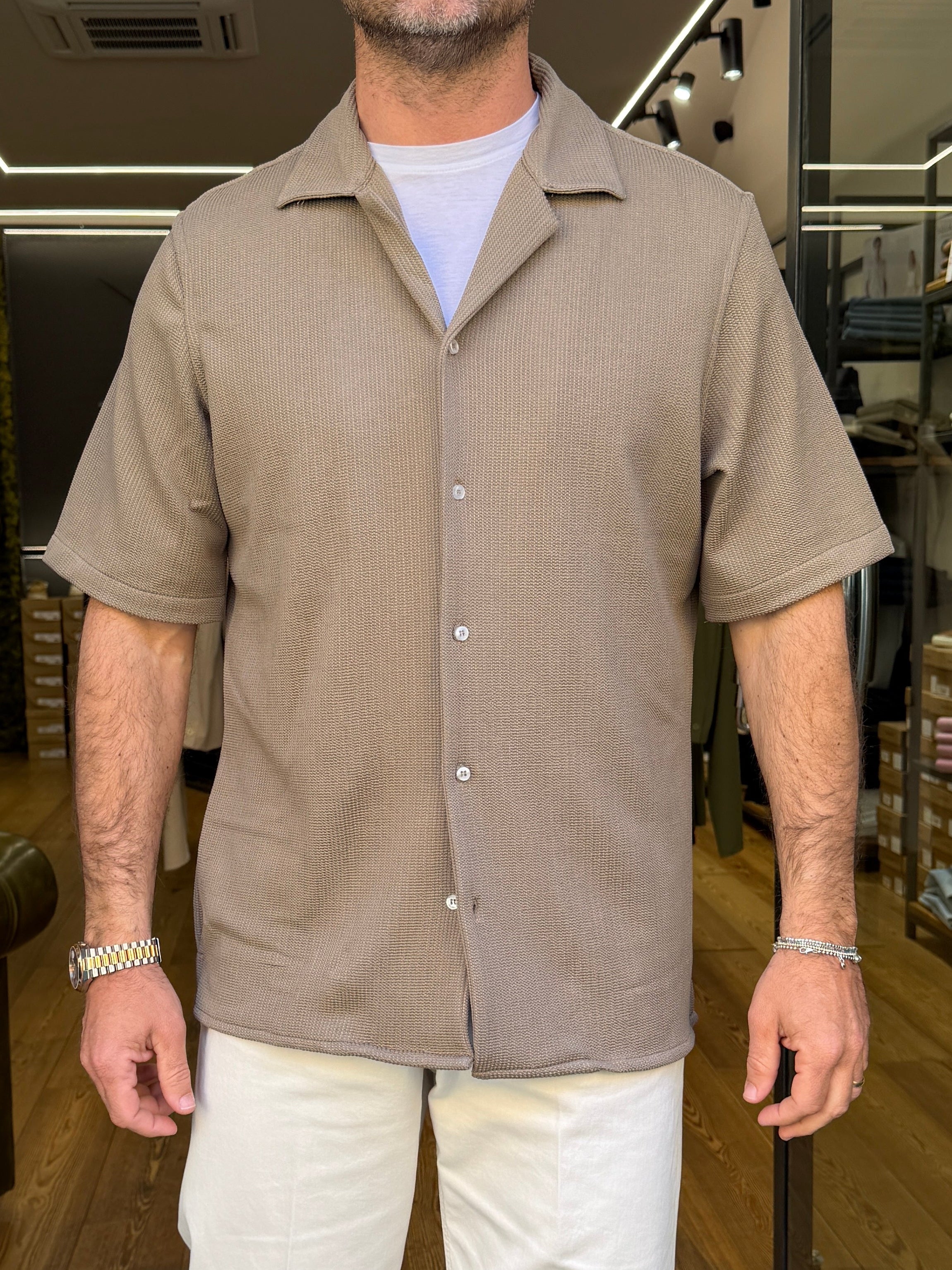 SQUAD: Camicia Relax in maglia