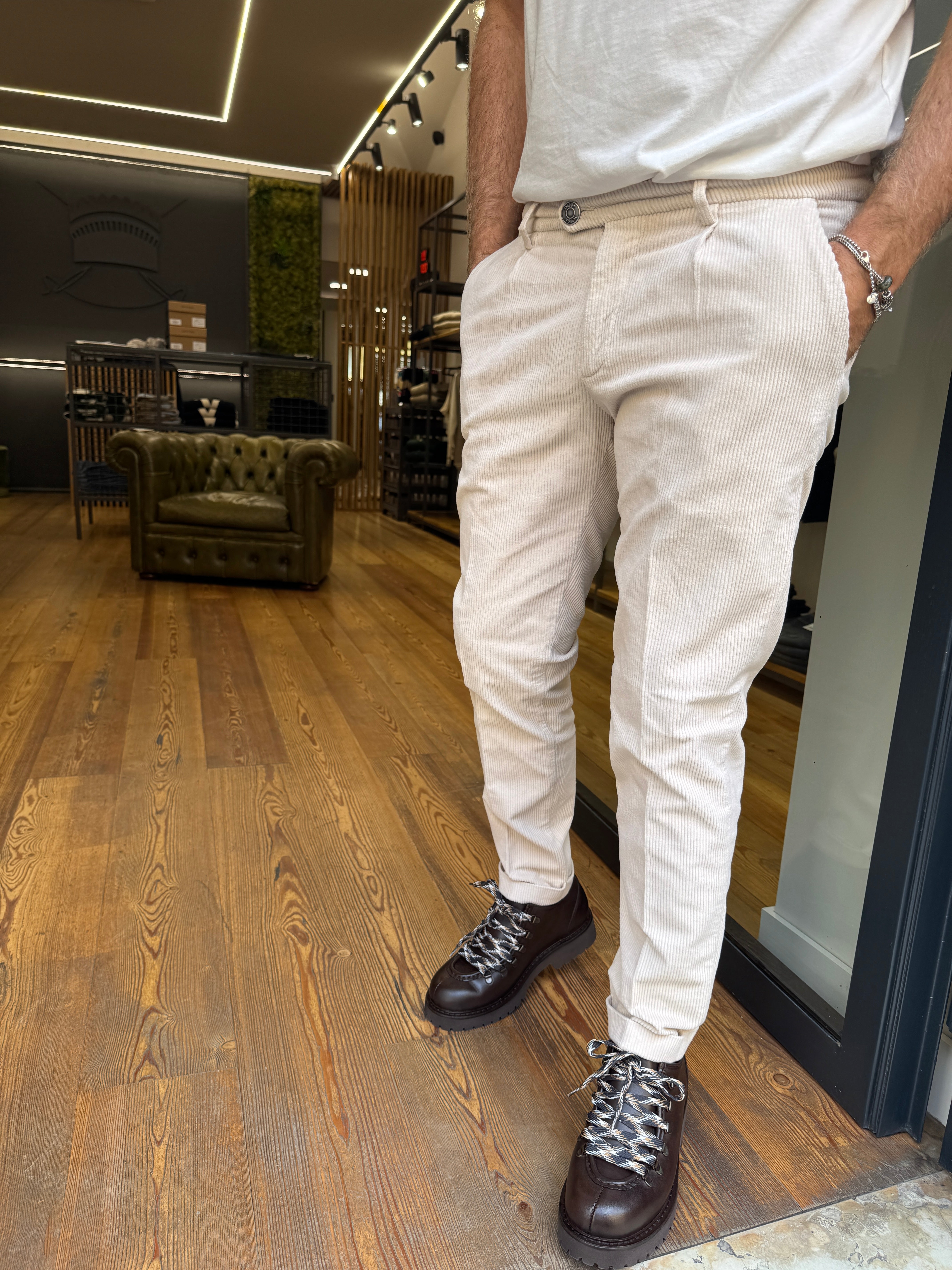 Vandom: Gabrielt233- Pantalone c/pence in velluto