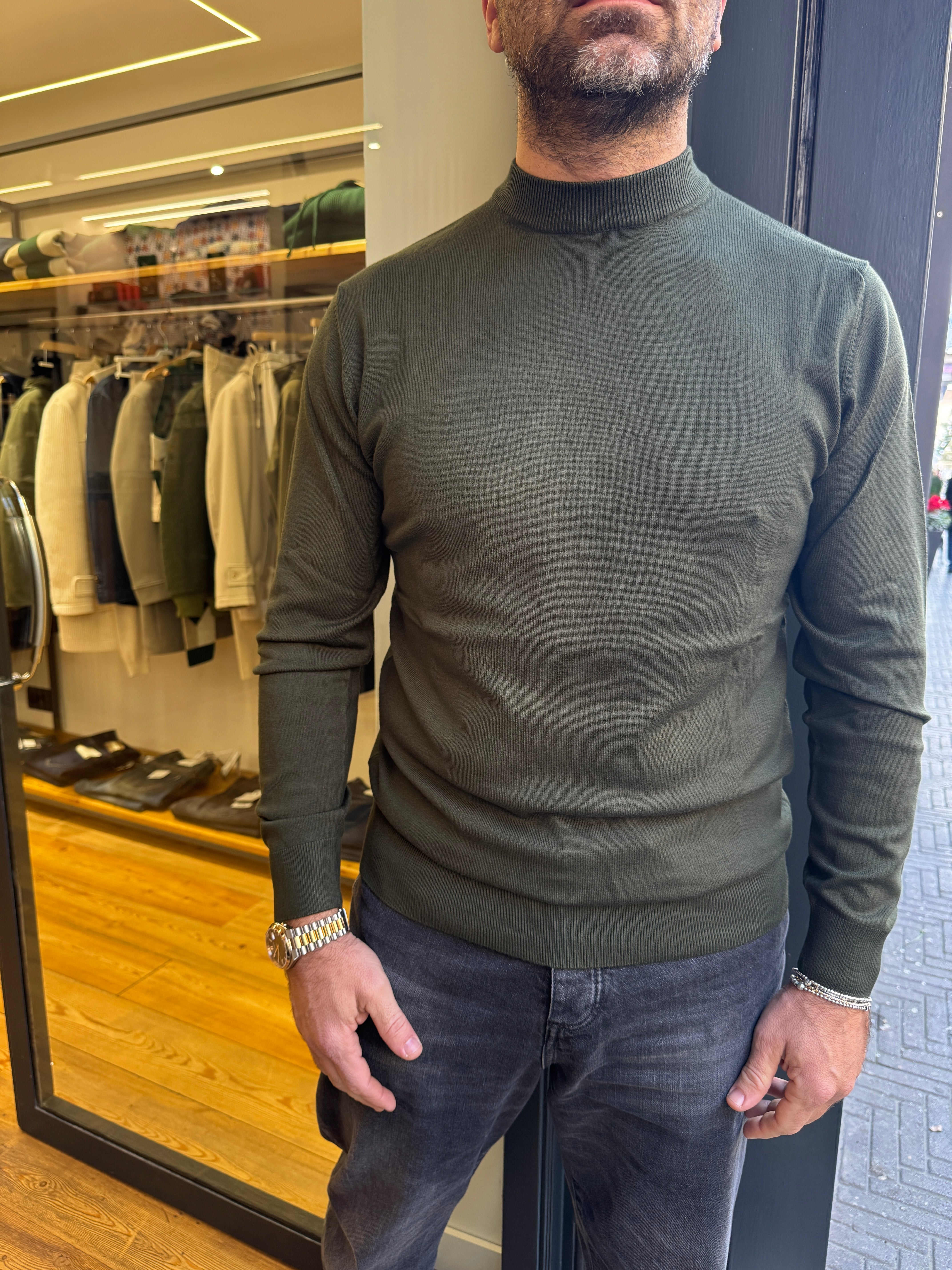 Squad: Max- Maglia mezzo collo