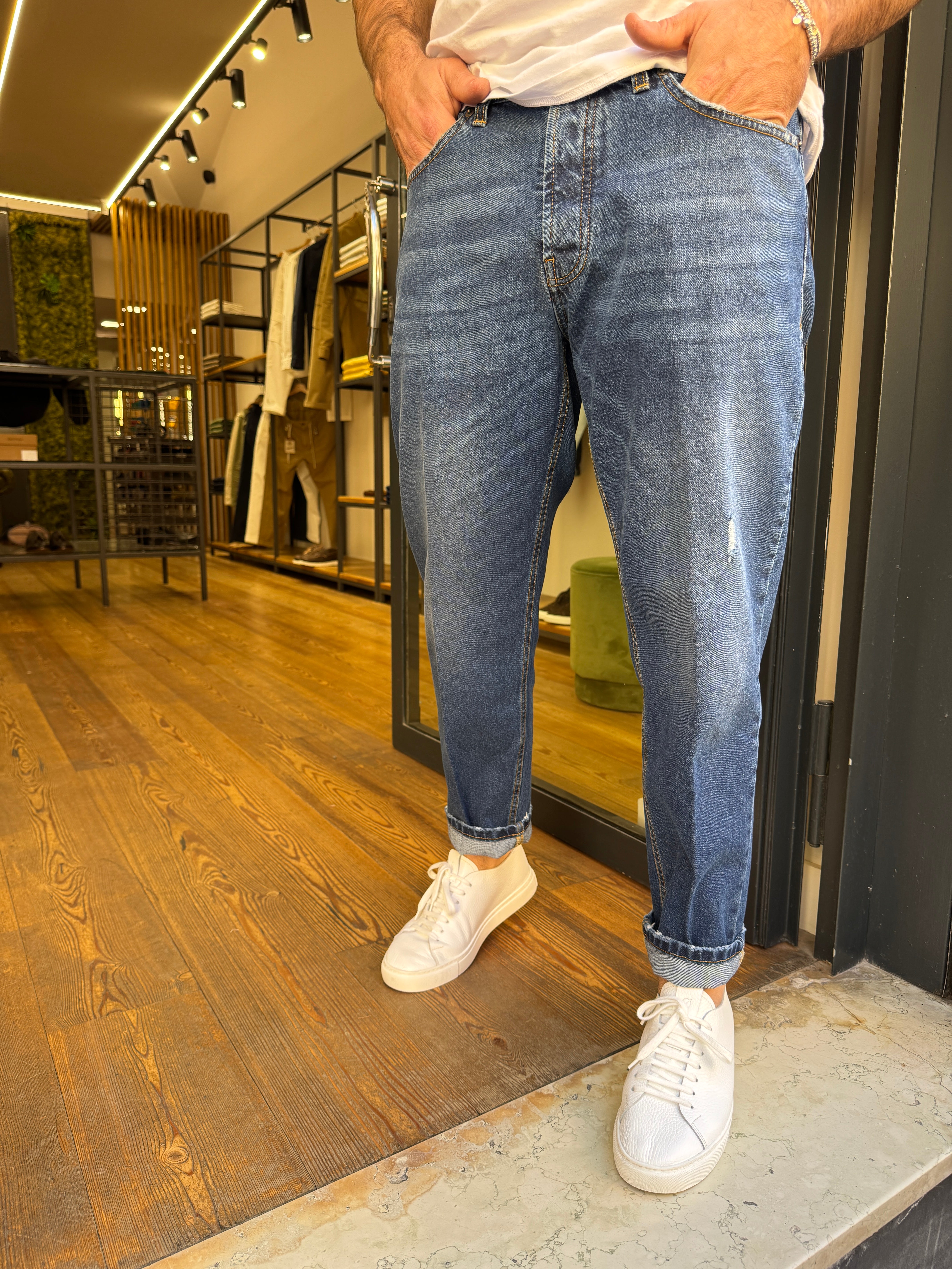 Vandom: CIROT247 BIS-Denim fisso 5 tasche