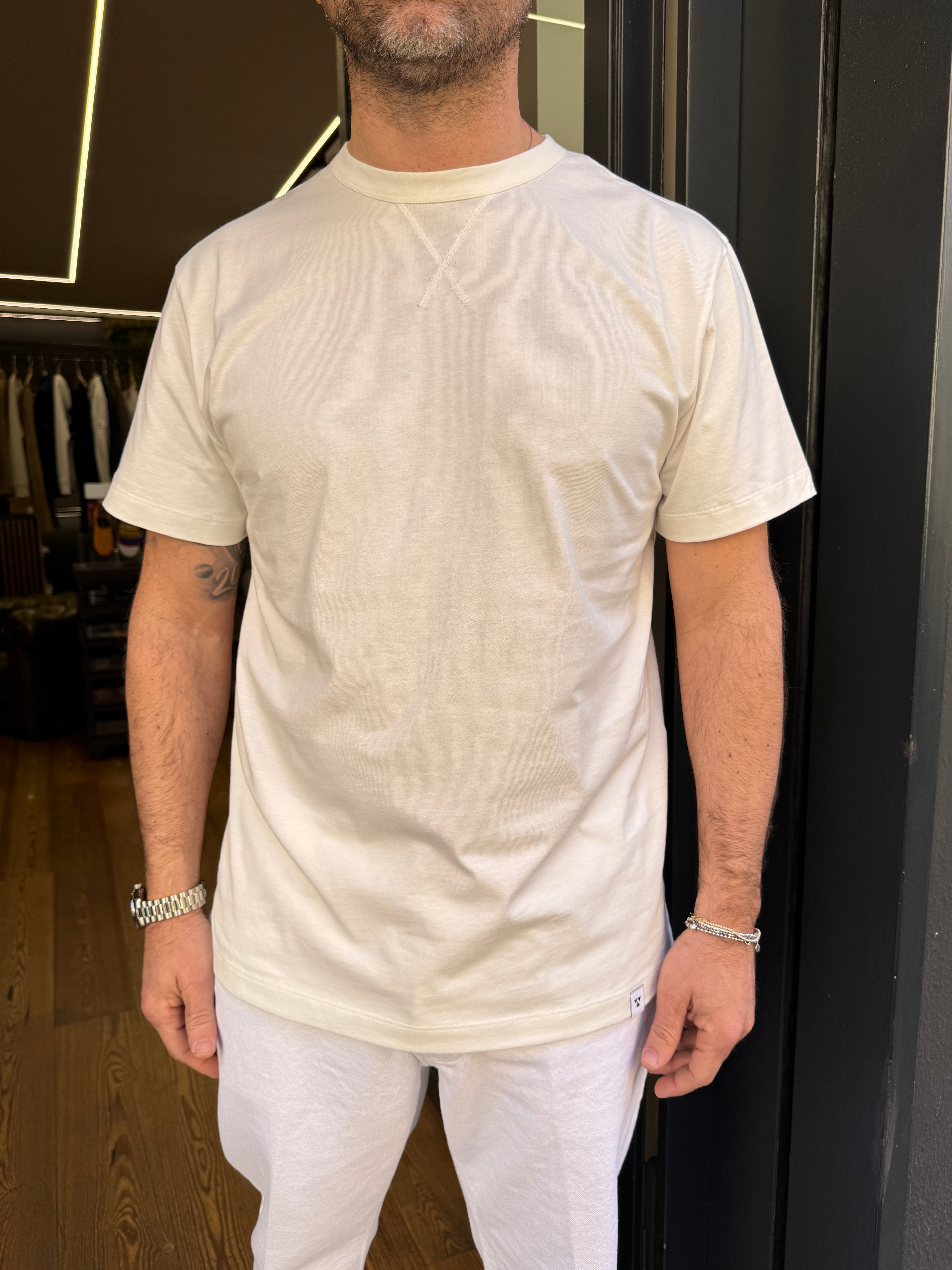 Woc_Brand: Oxford - T-Shirt in cotone oversize