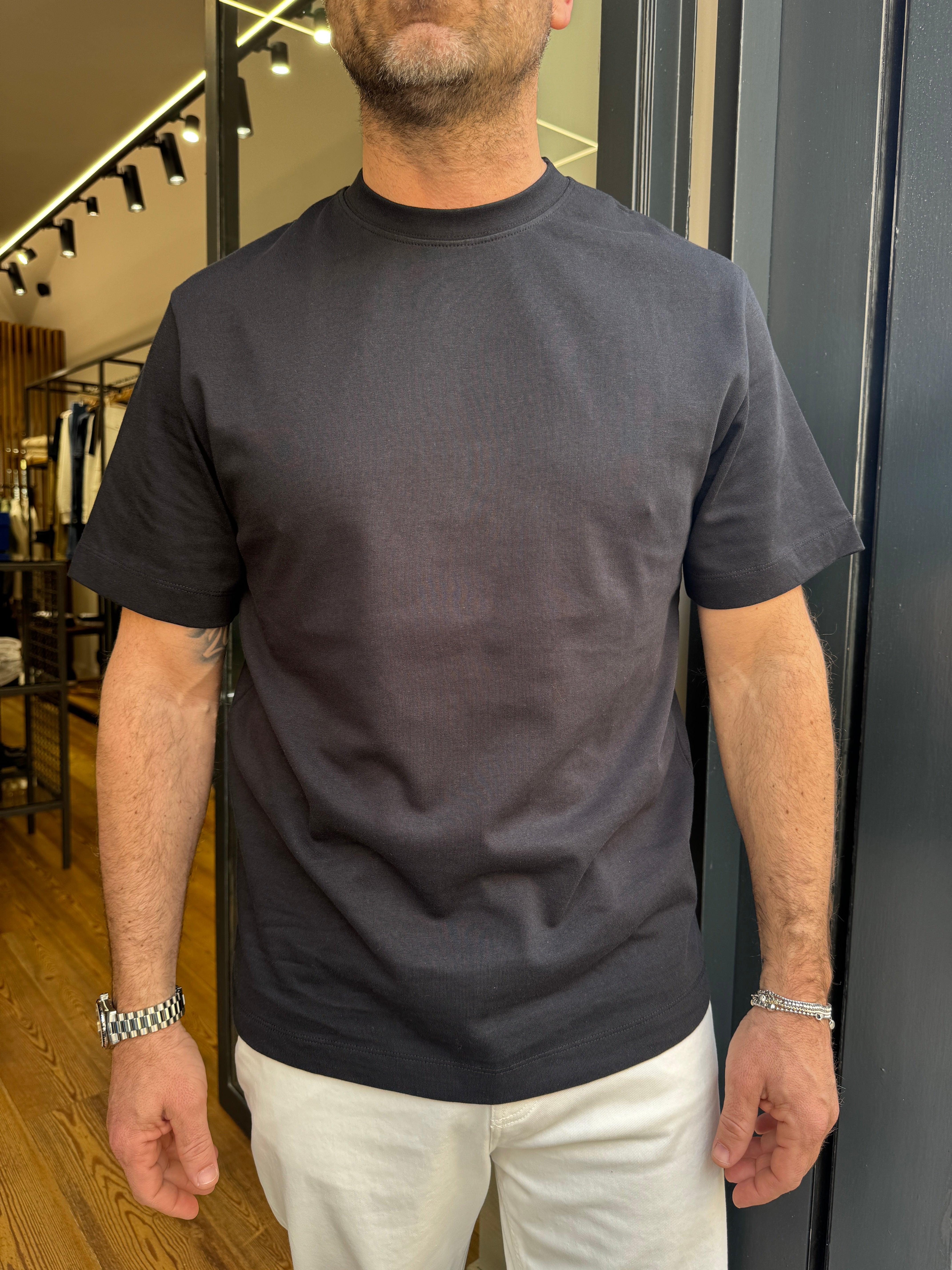 Trez: Tidy- T-shirt in Cotone Oversized Girocollo