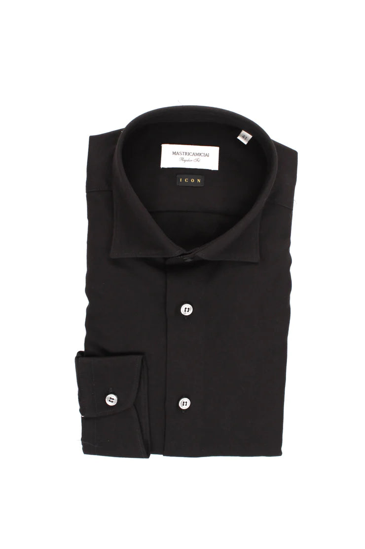 Mastricamicia: Luca- Camicia collo francese elastane