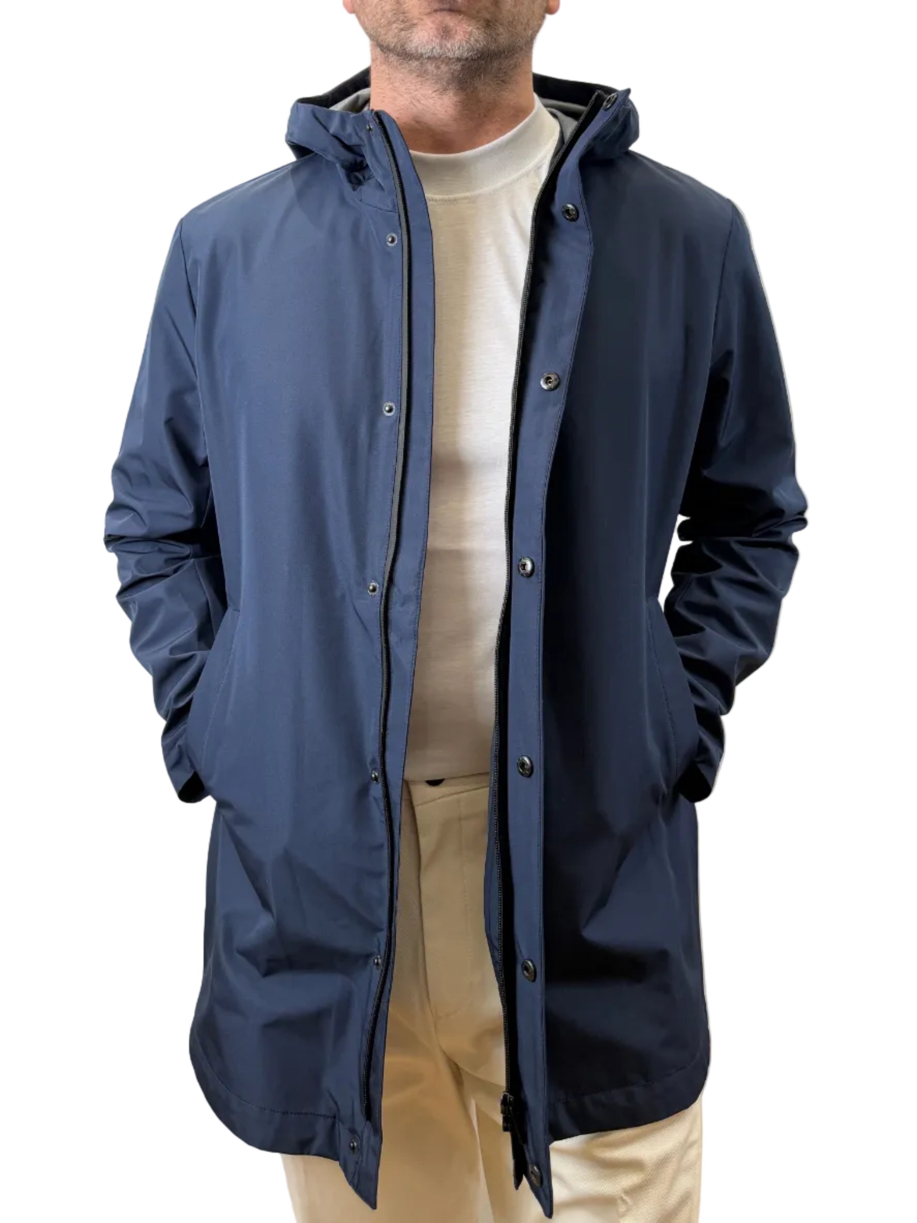 Squad: Trench Tecnico con Cappuccio- GBS307
