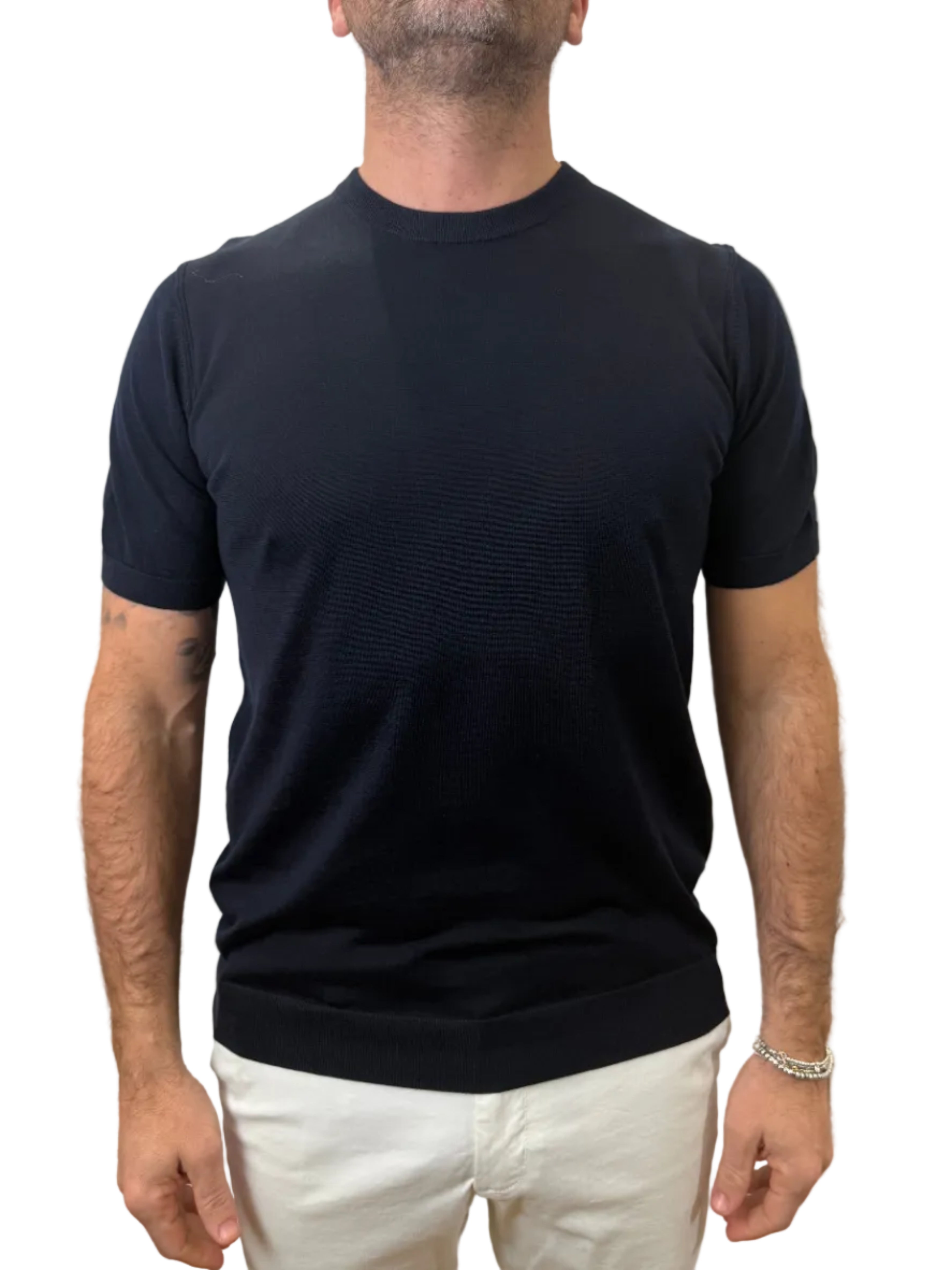 Diktat: Maglia G/C misto seta