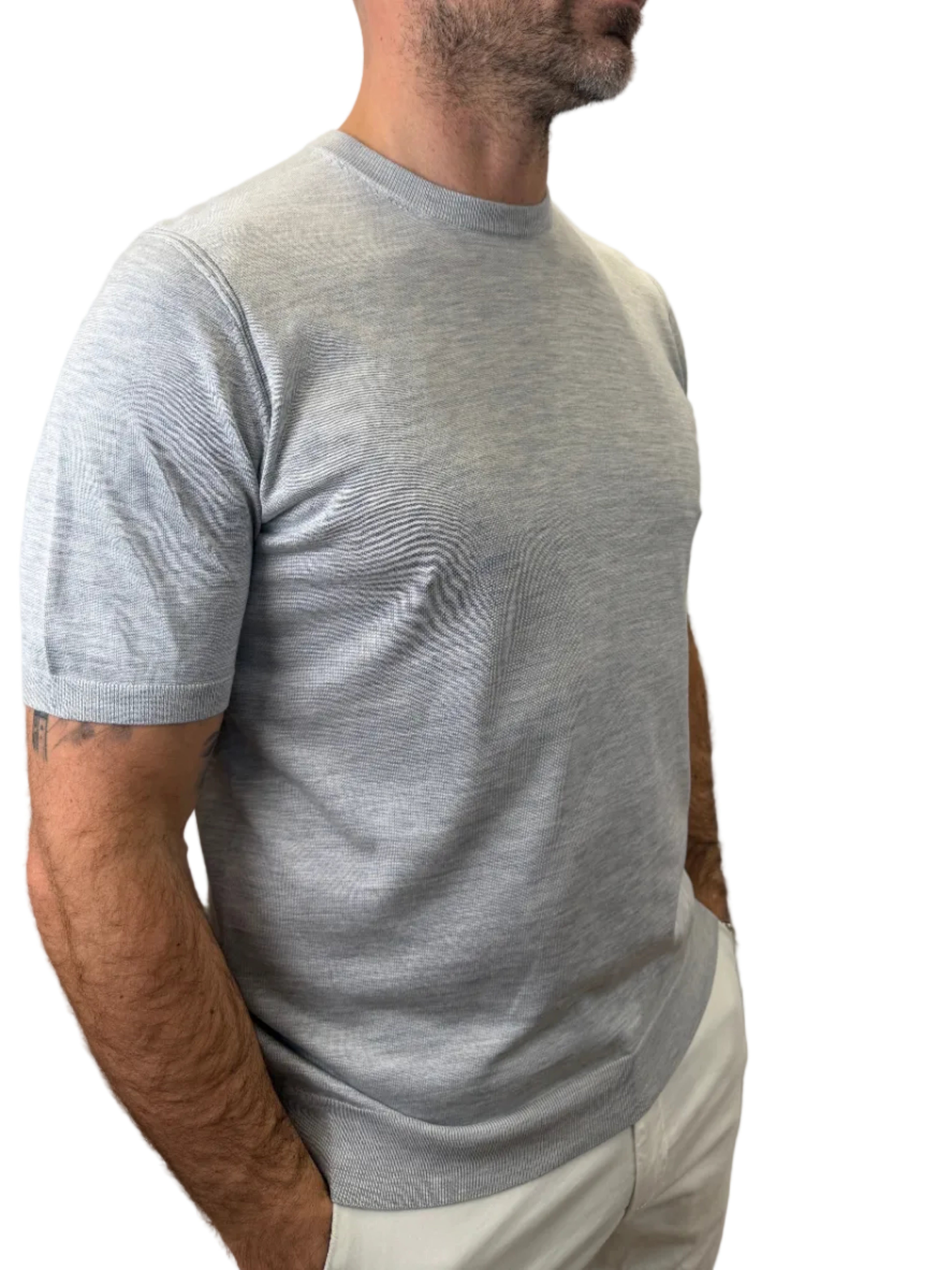 Diktat: Maglia G/C misto seta