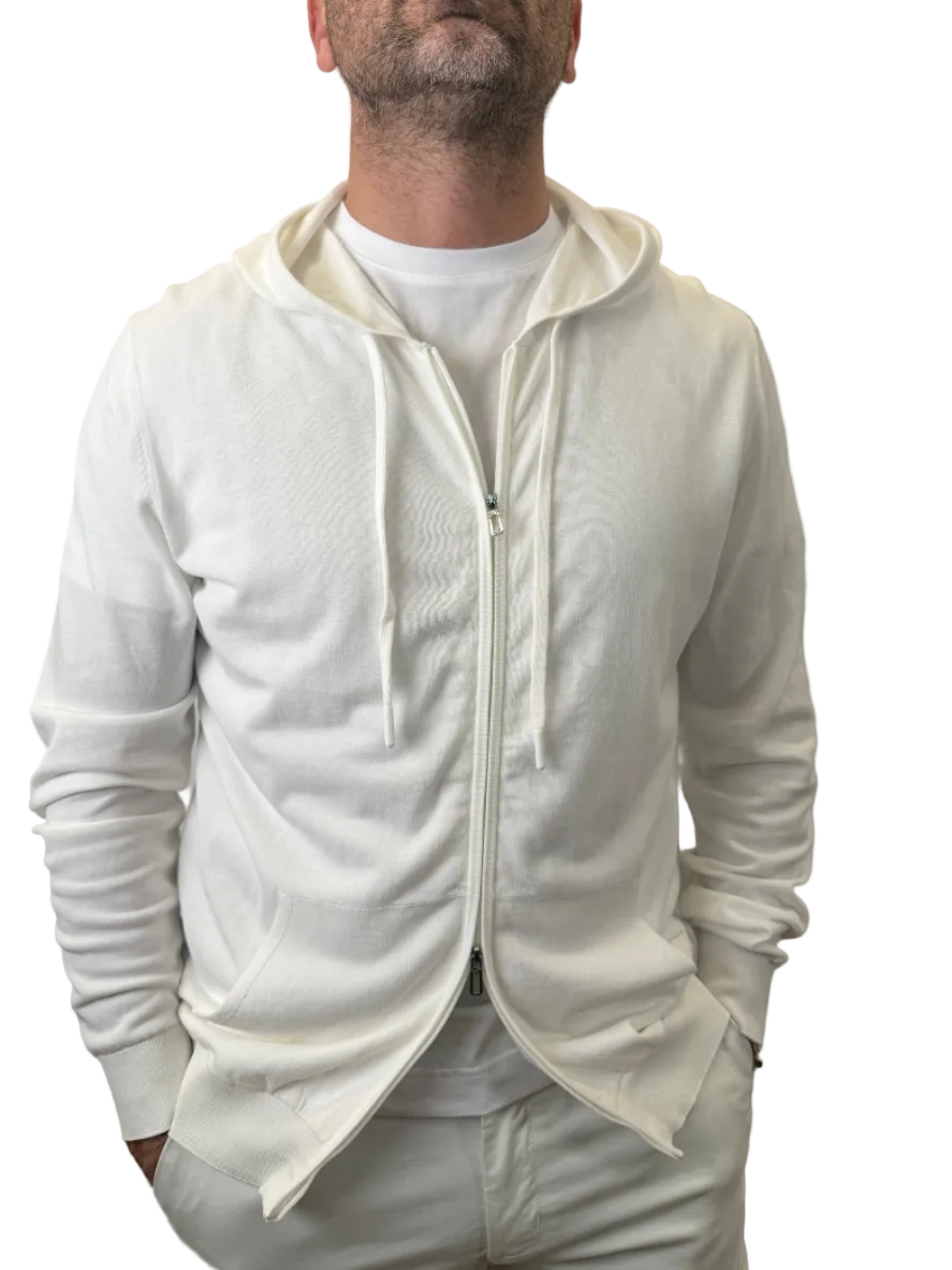 Diktat: Cardigan con cappuccio