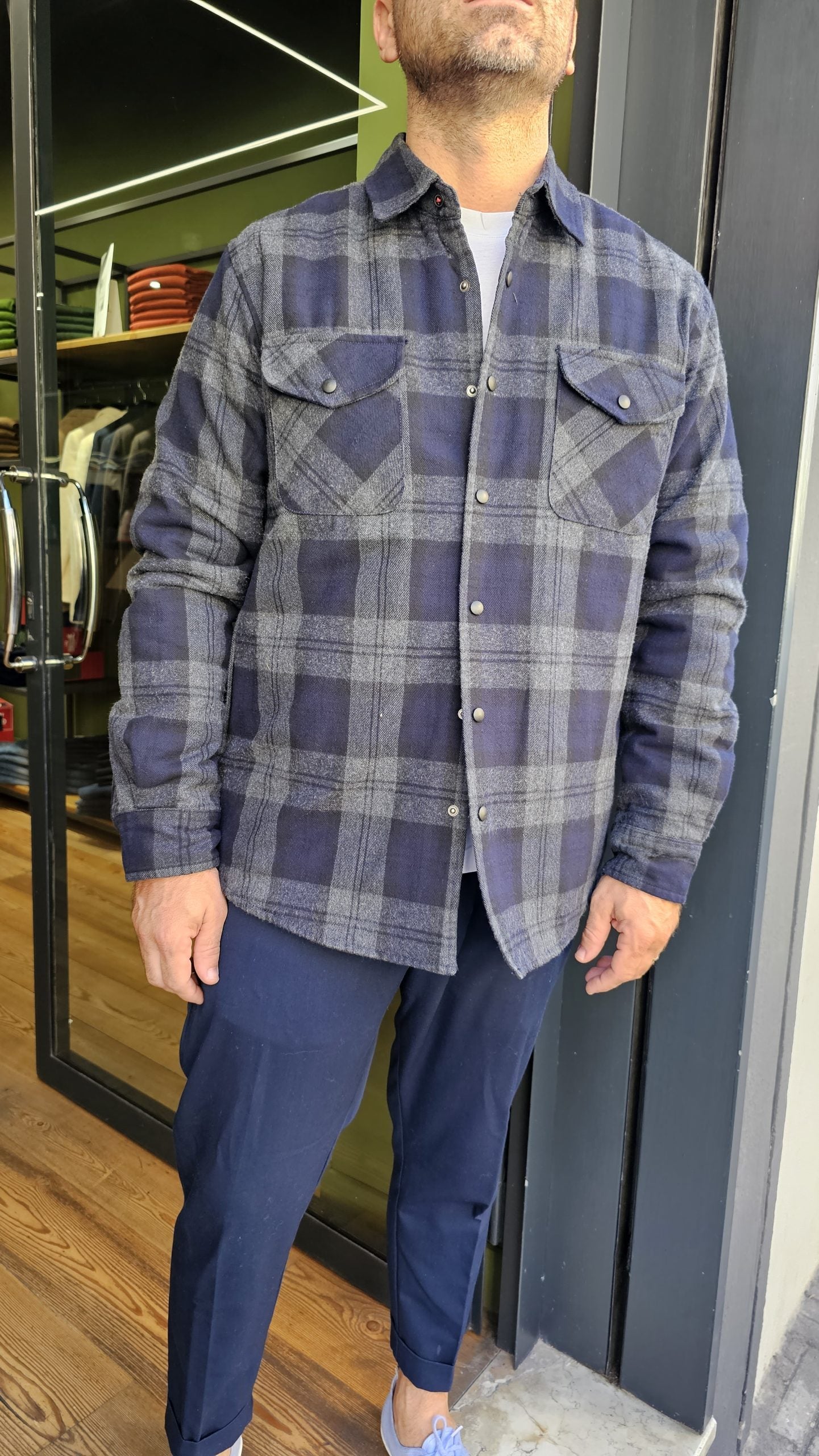 INDIAN- CHECKED JACKET