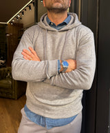 Alta: Cuffa- Felpa in maglia c/cappuccio