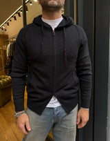 Diktat: Cardigan misto lana con cappuccio