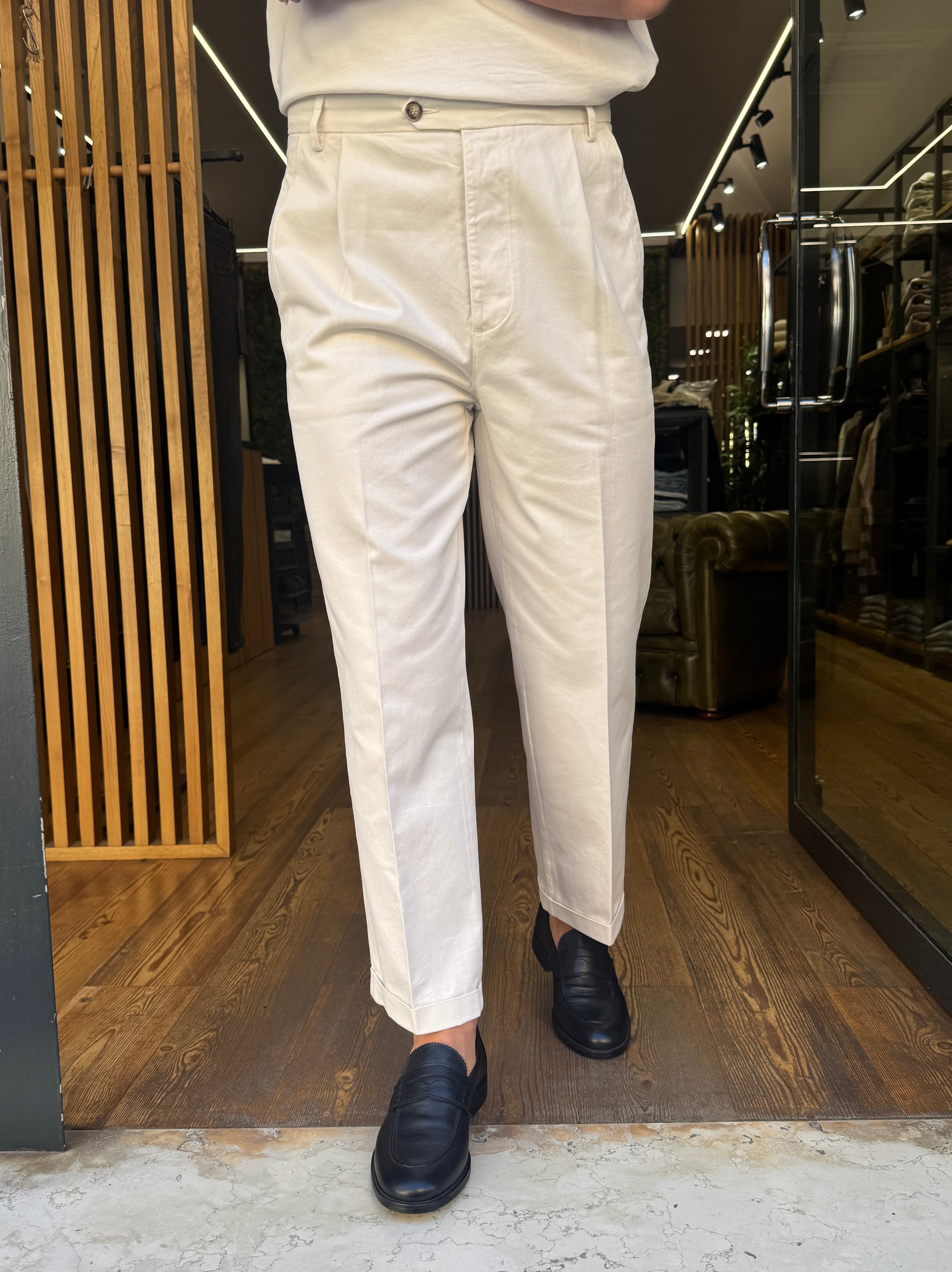 Bonheur: Oita/2004- Pantalone c/doppia pence
